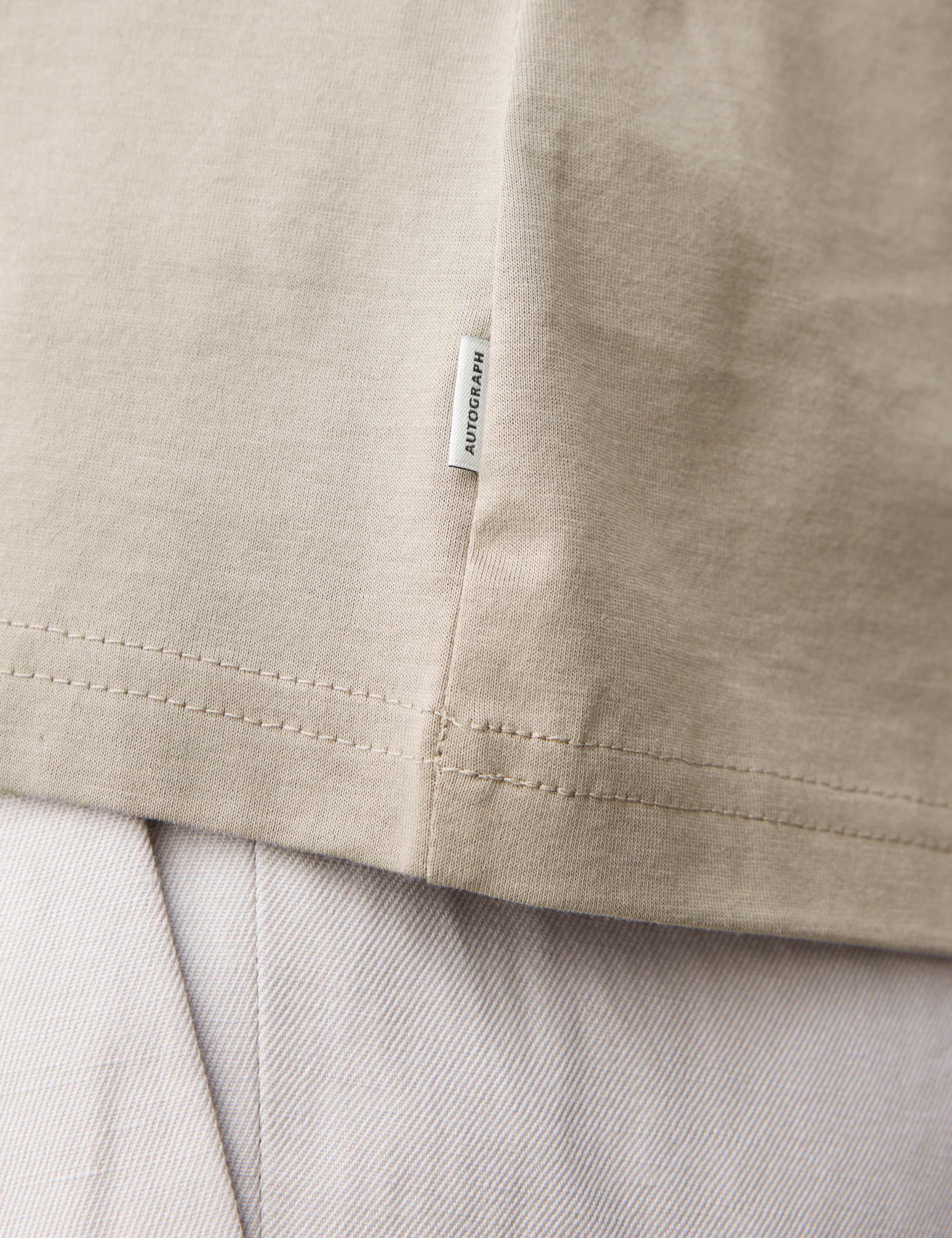 Pure Supima® Cotton Crew Neck Vest 5 of 6