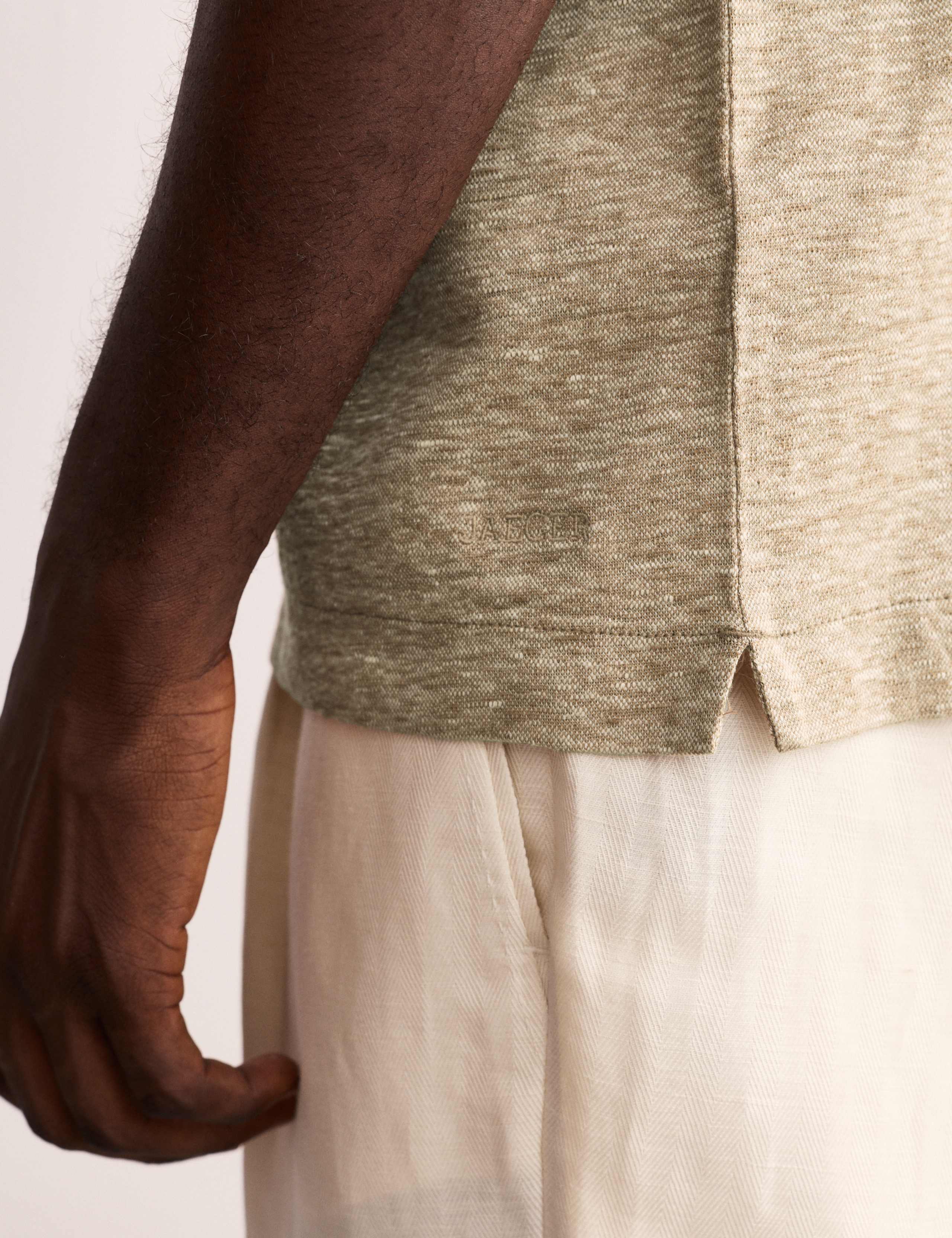 Pure Linen Polo Shirt 6 of 8
