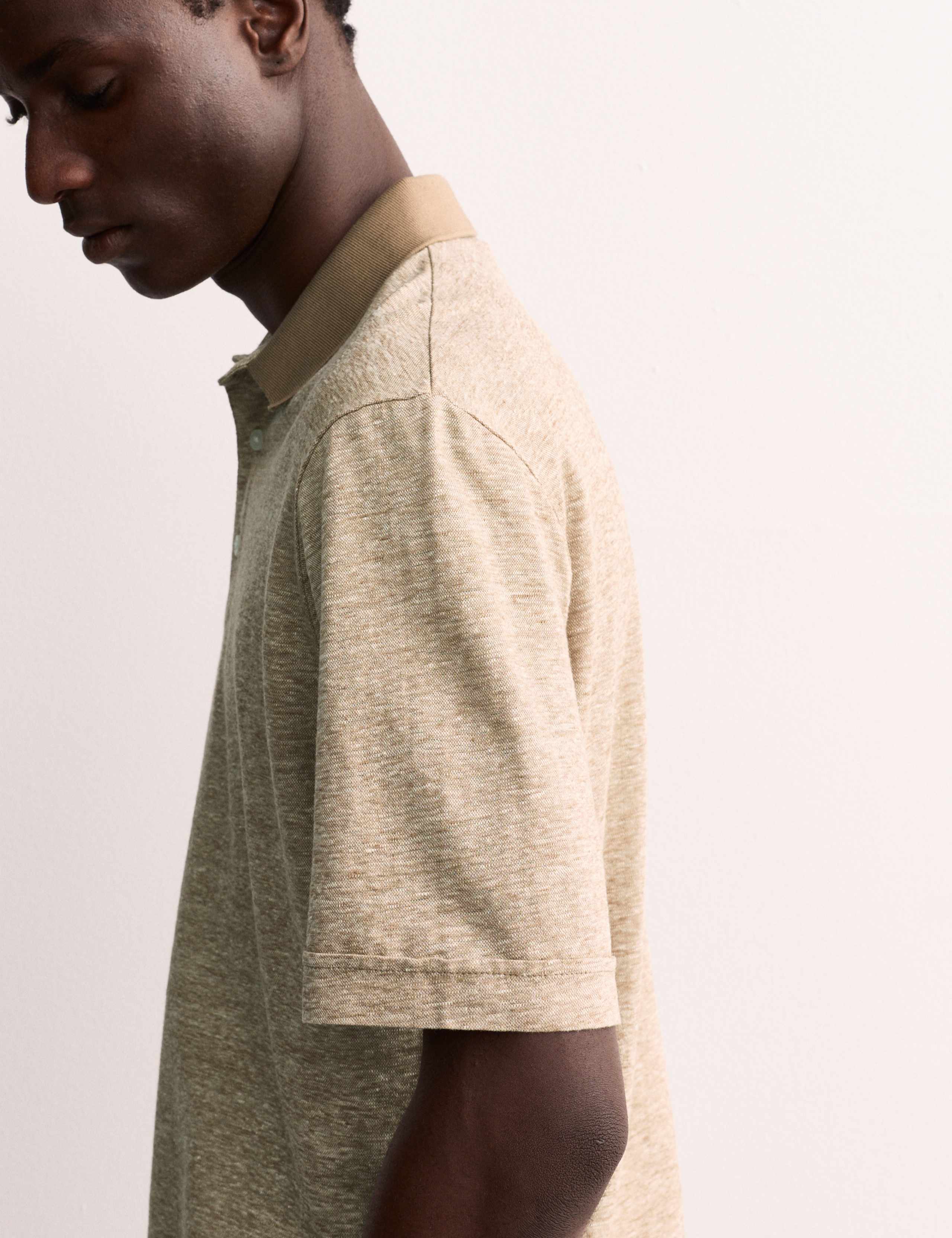 Pure Linen Polo Shirt 7 of 8