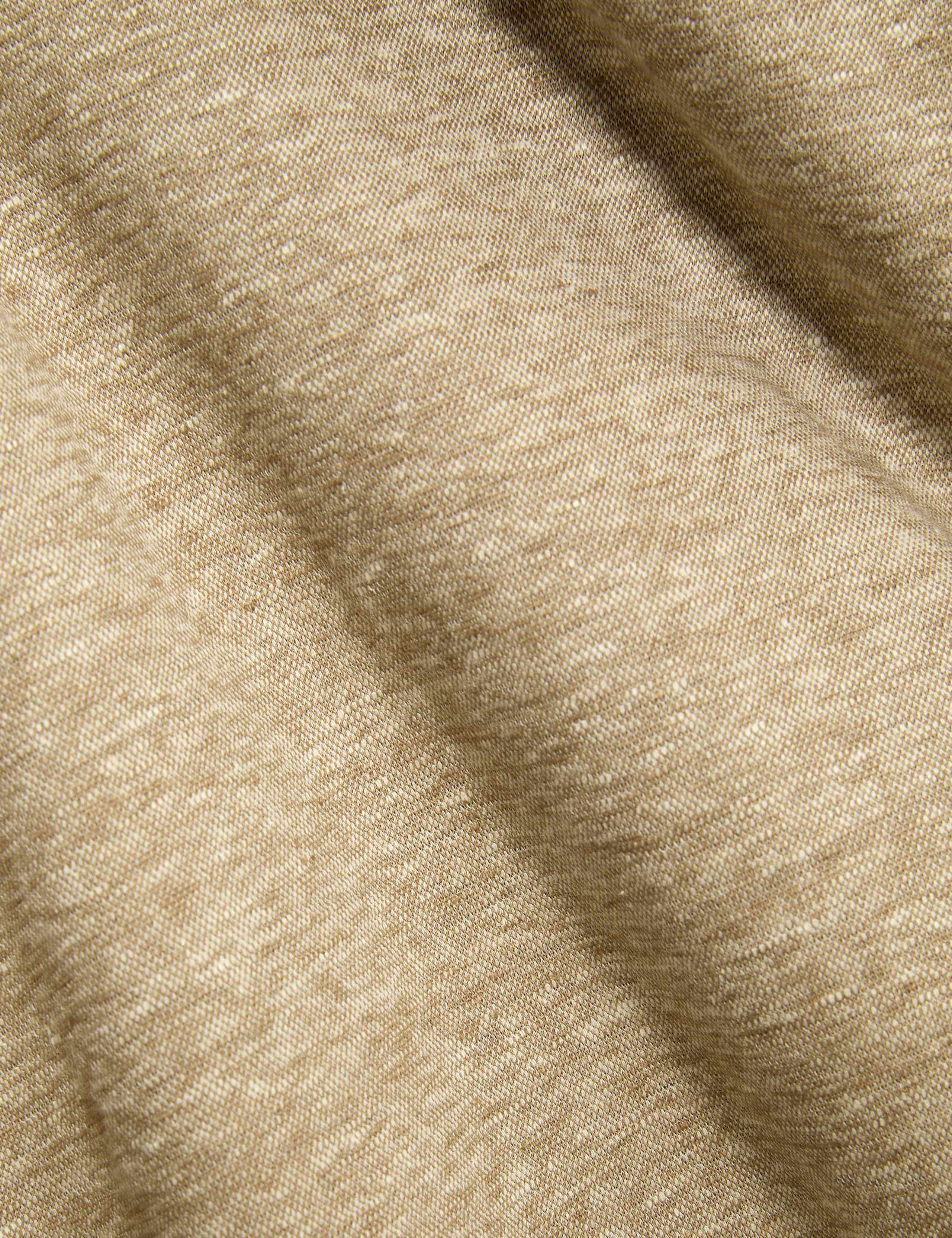Pure Linen Polo Shirt 8 of 8