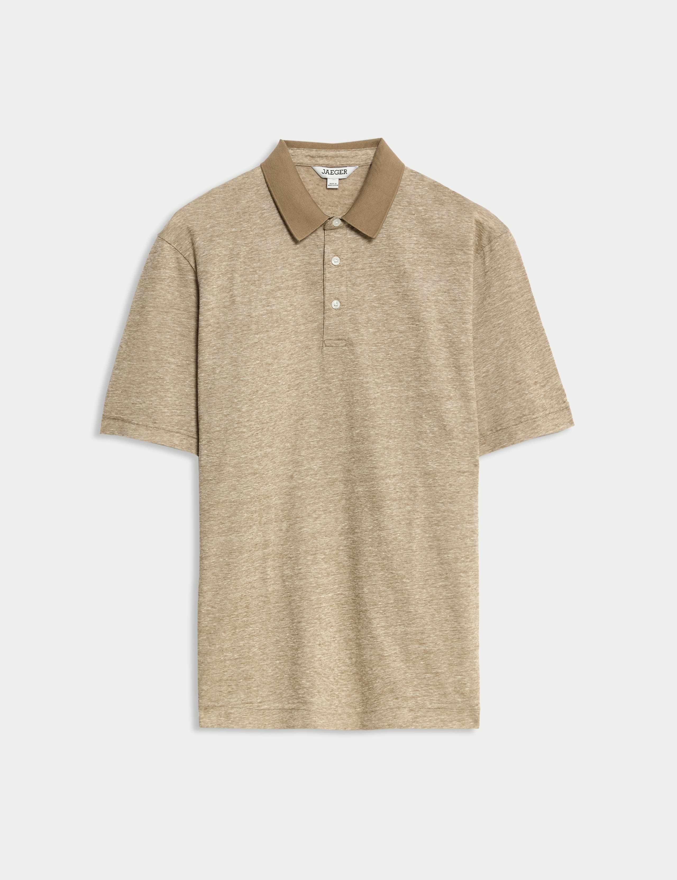 Pure Linen Polo Shirt 2 of 8