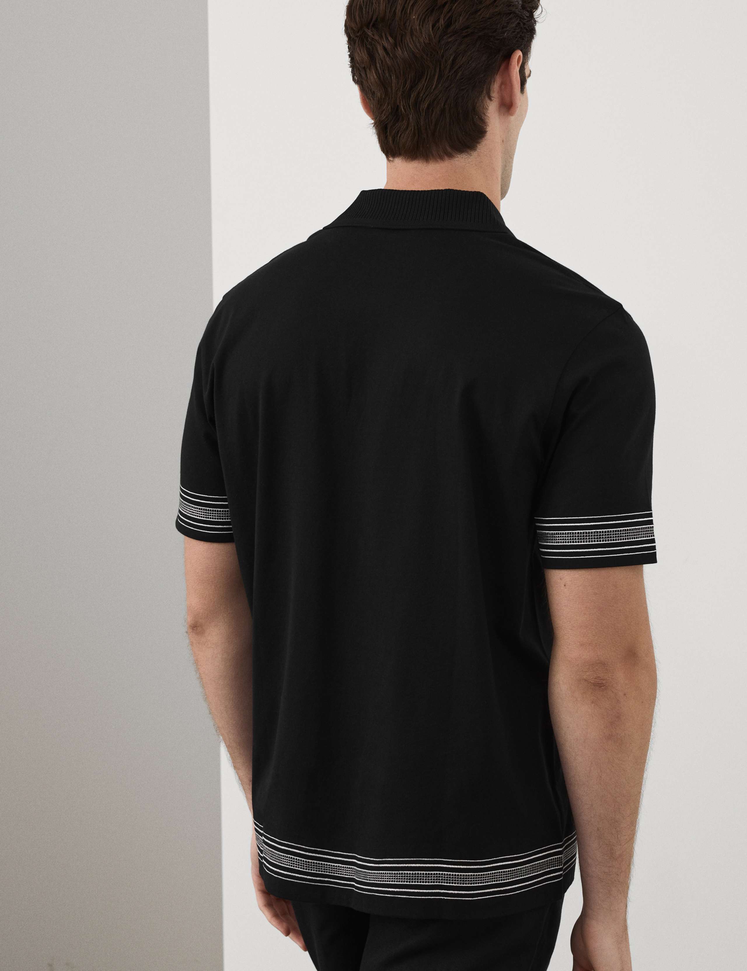 Pure Supima® Cotton Embroidered Polo Shirt 3 of 5