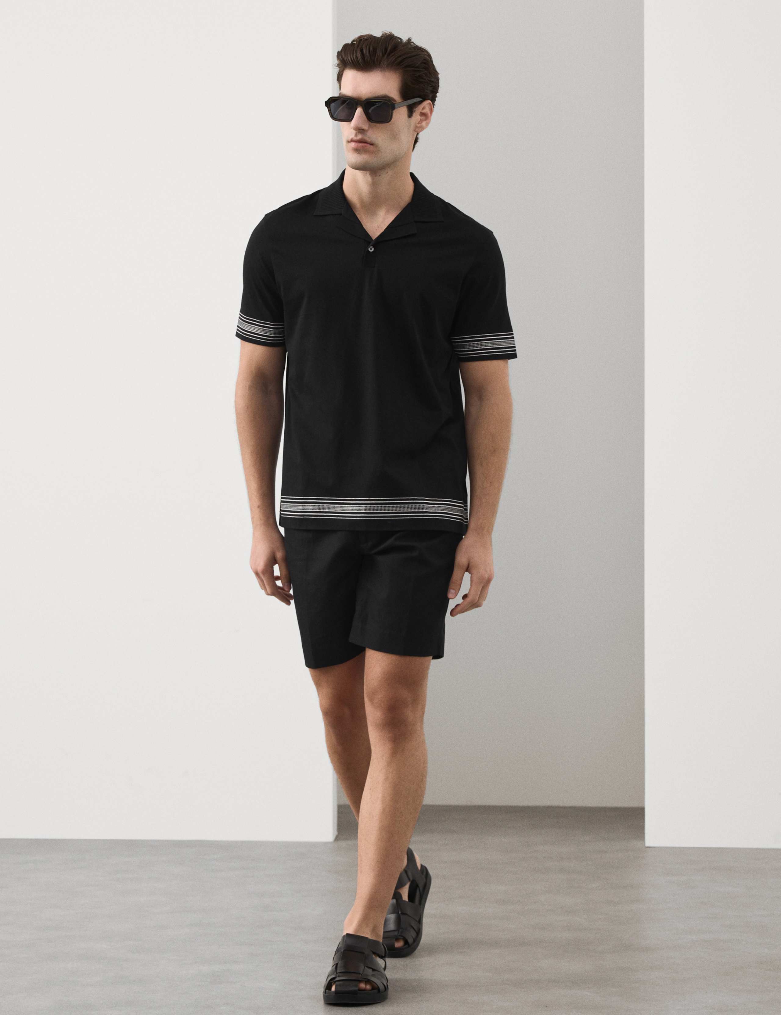 Pure Supima® Cotton Embroidered Polo Shirt 4 of 5