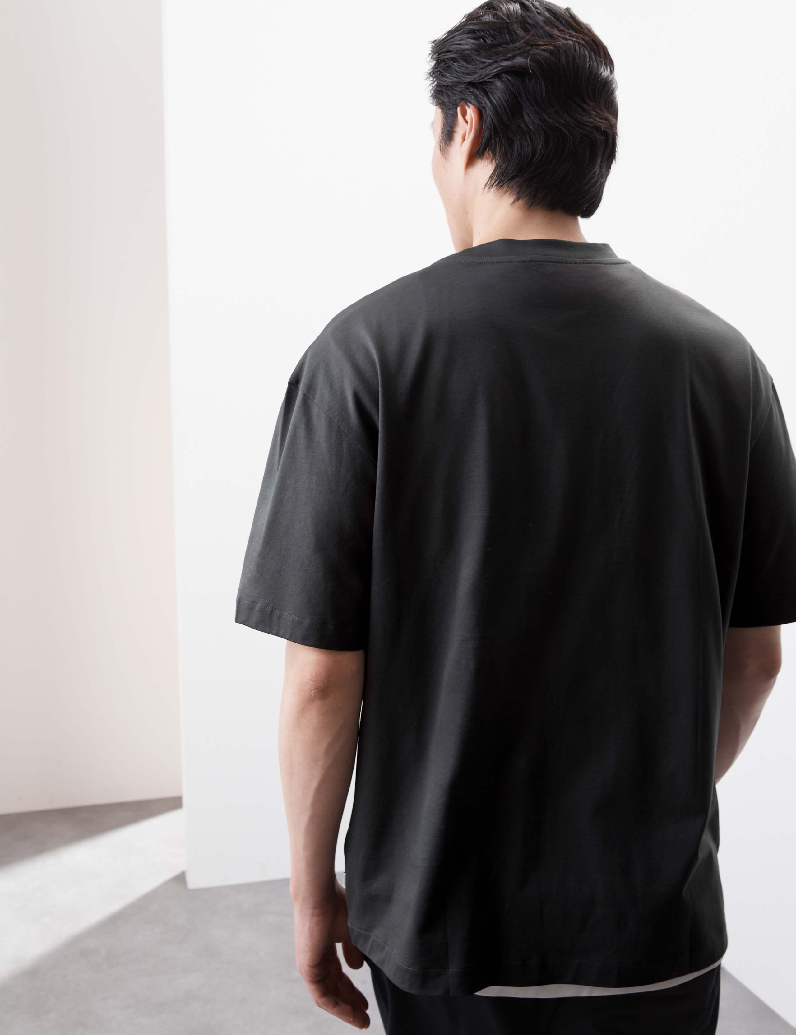 Pure Supima® Cotton Oversized T-Shirt 1 of 6