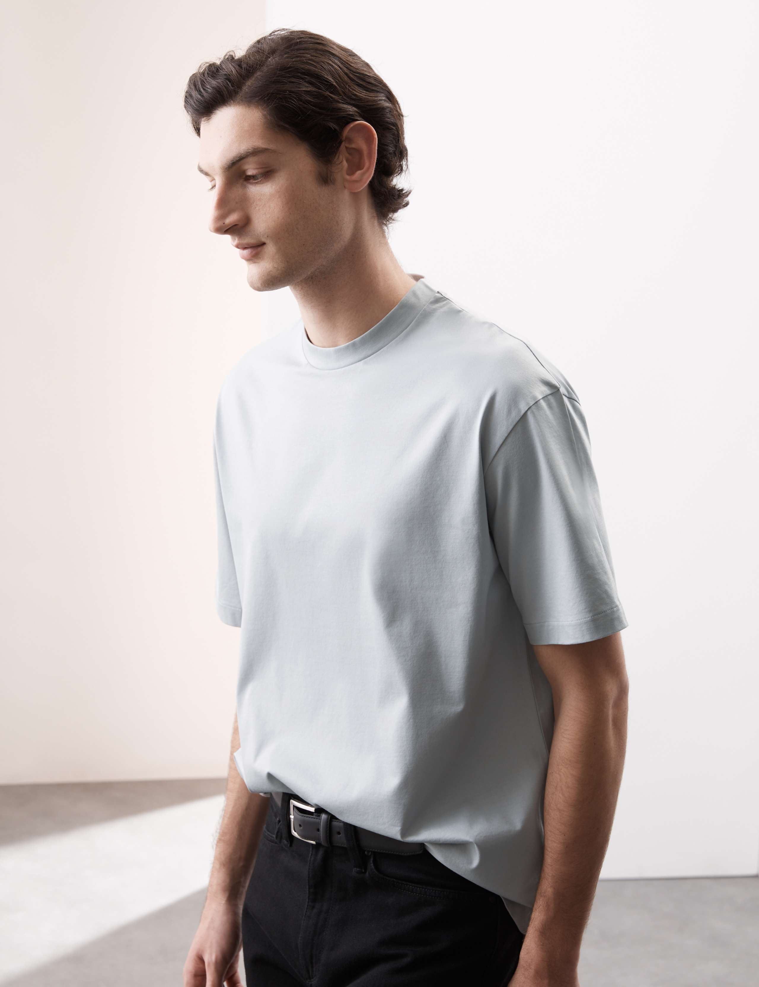 Pure Supima® Cotton Oversized T-Shirt 3 of 6