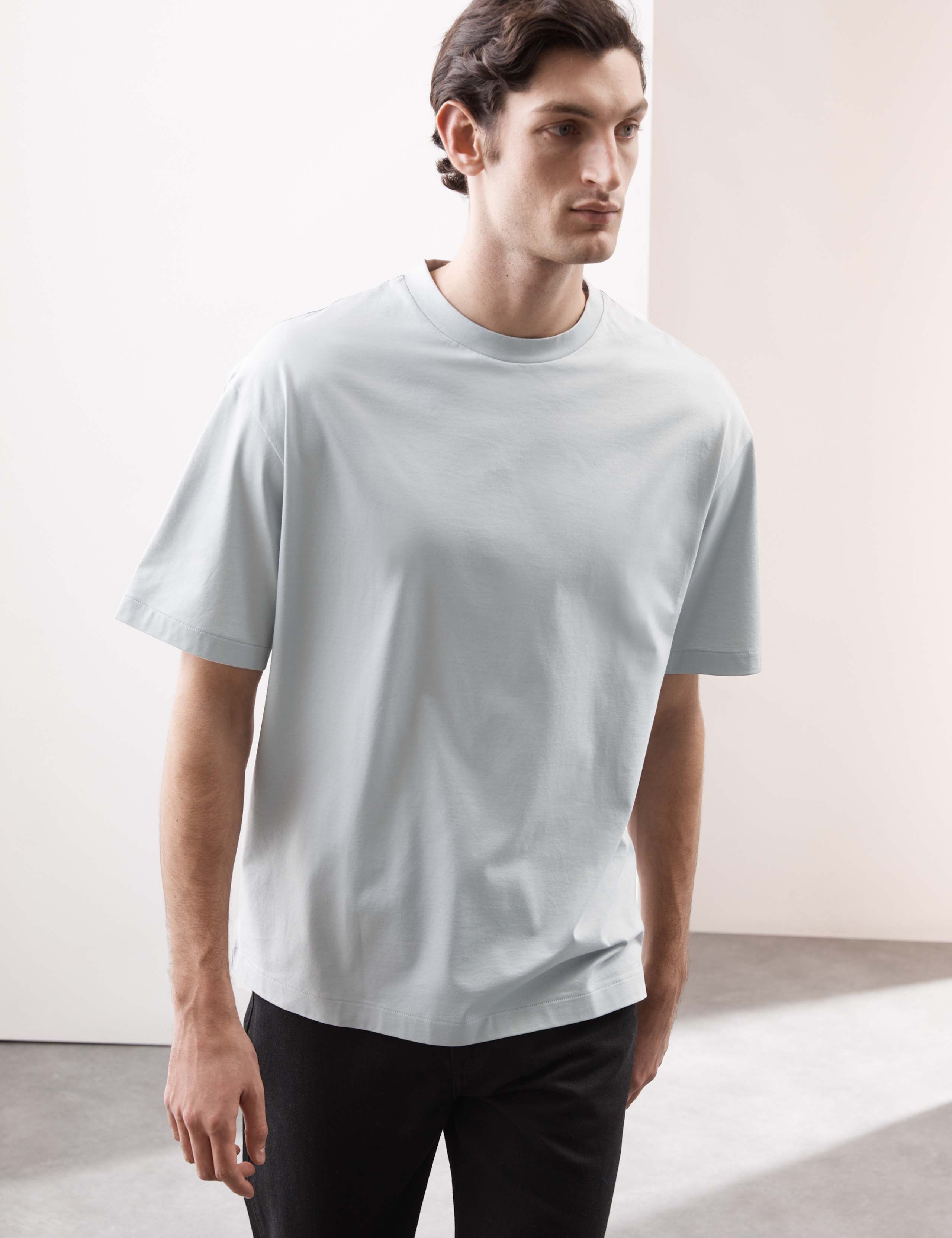 Pure Supima® Cotton Oversized T-Shirt 6 of 6