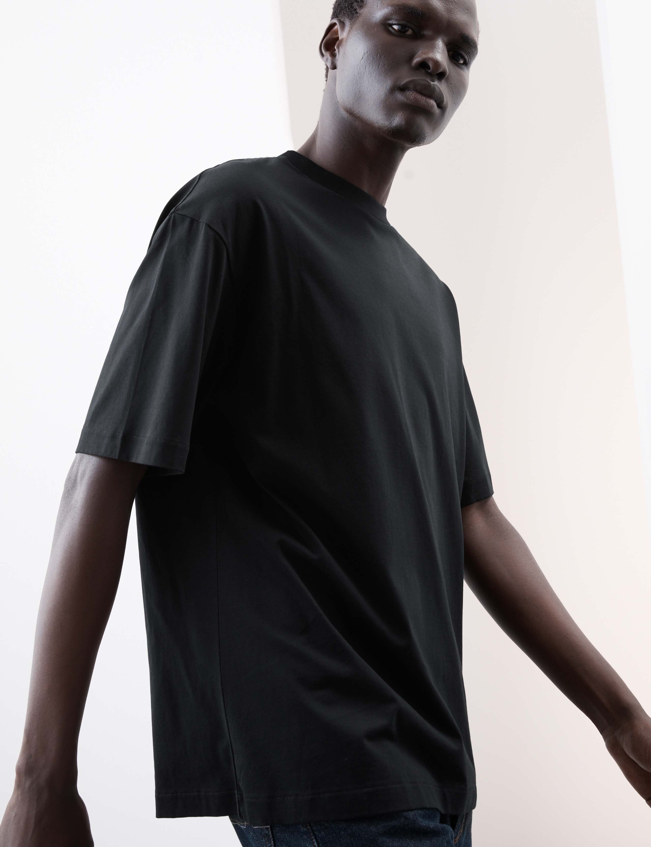 Pure Supima® Cotton Oversized T-Shirt 3 of 6