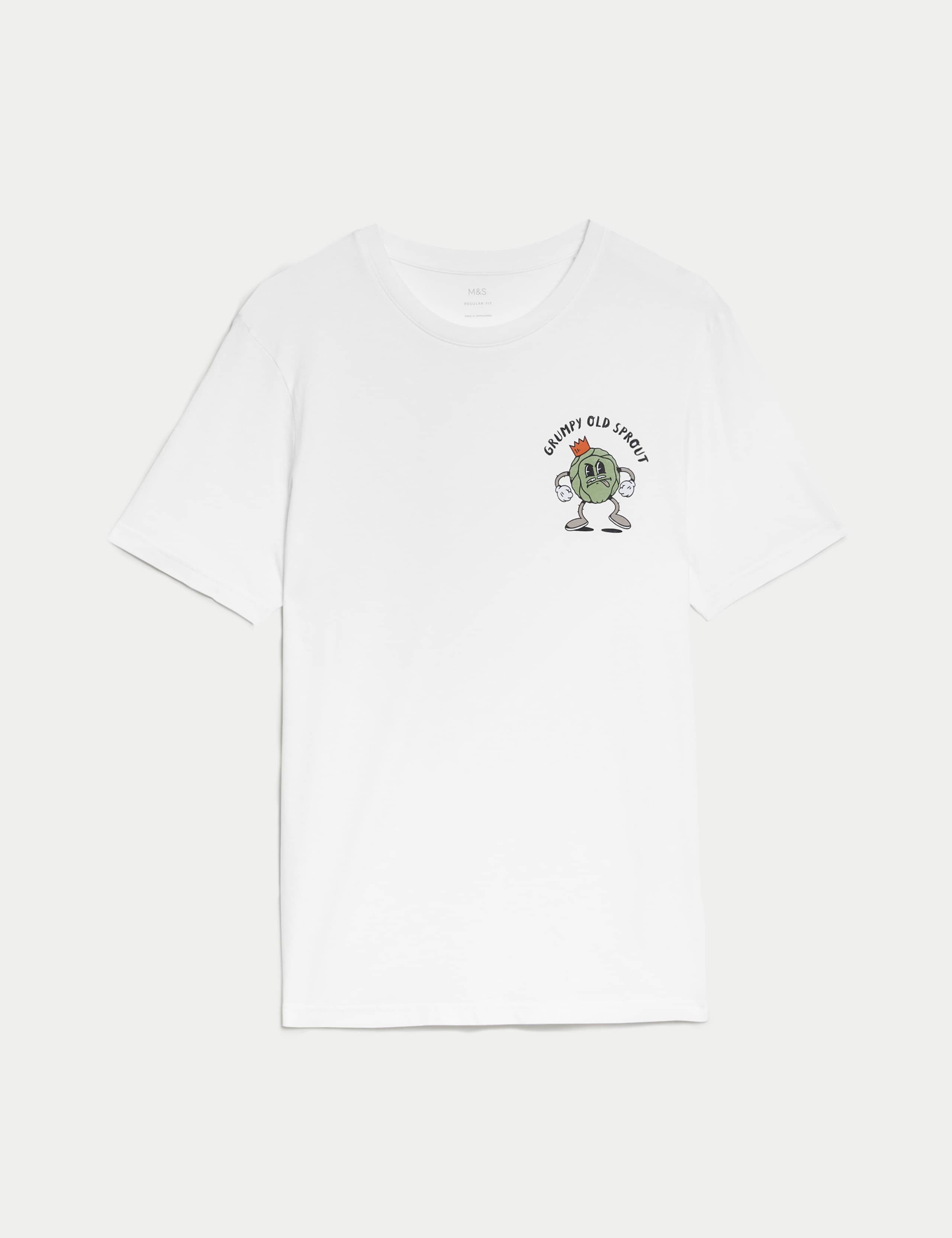 Pure Cotton Sprout Graphic T-Shirt 2 of 5