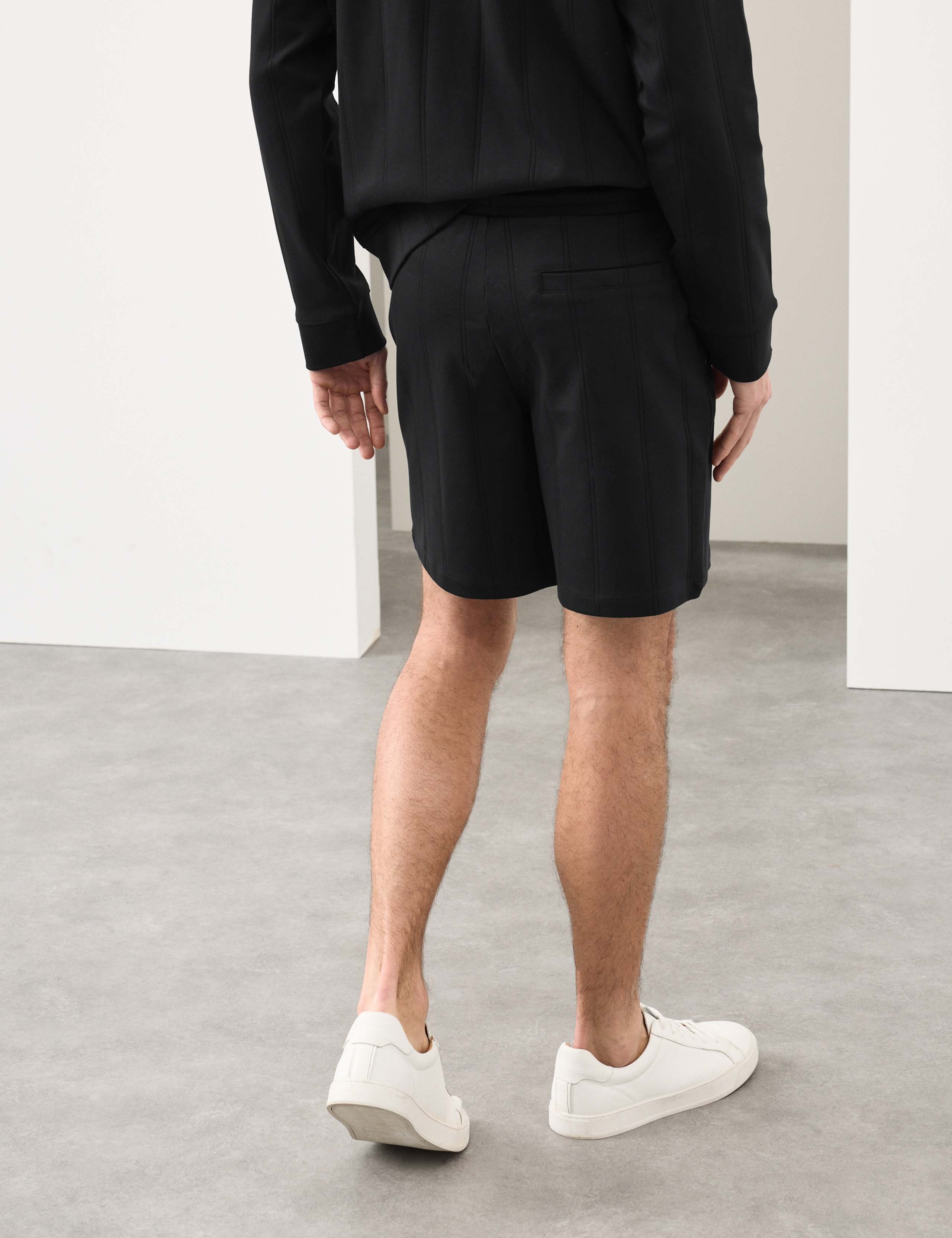 Regular Fit Cotton Rich Textured Shorts 6 of 7