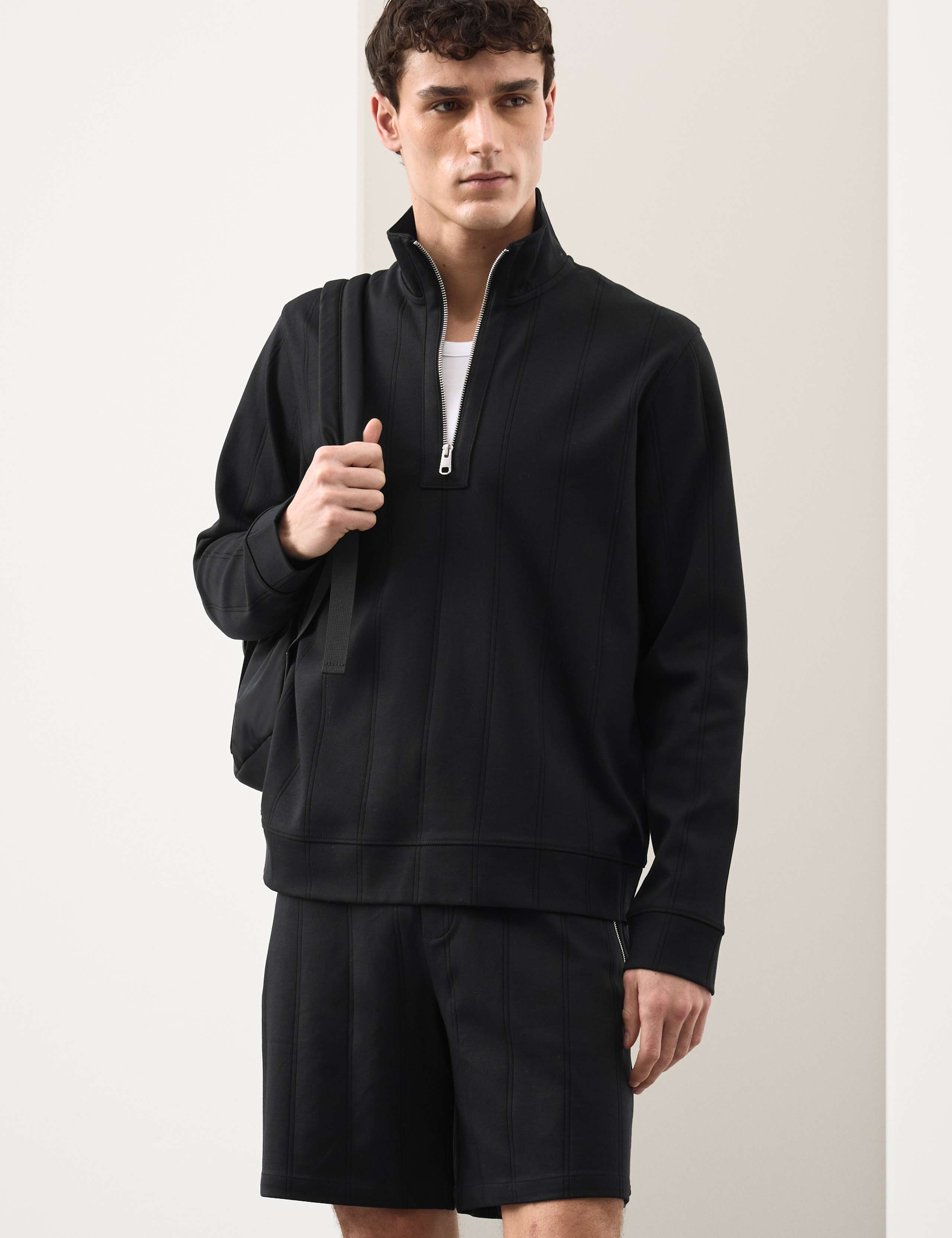 Regular Fit Cotton Rich Textured Shorts 7 of 7