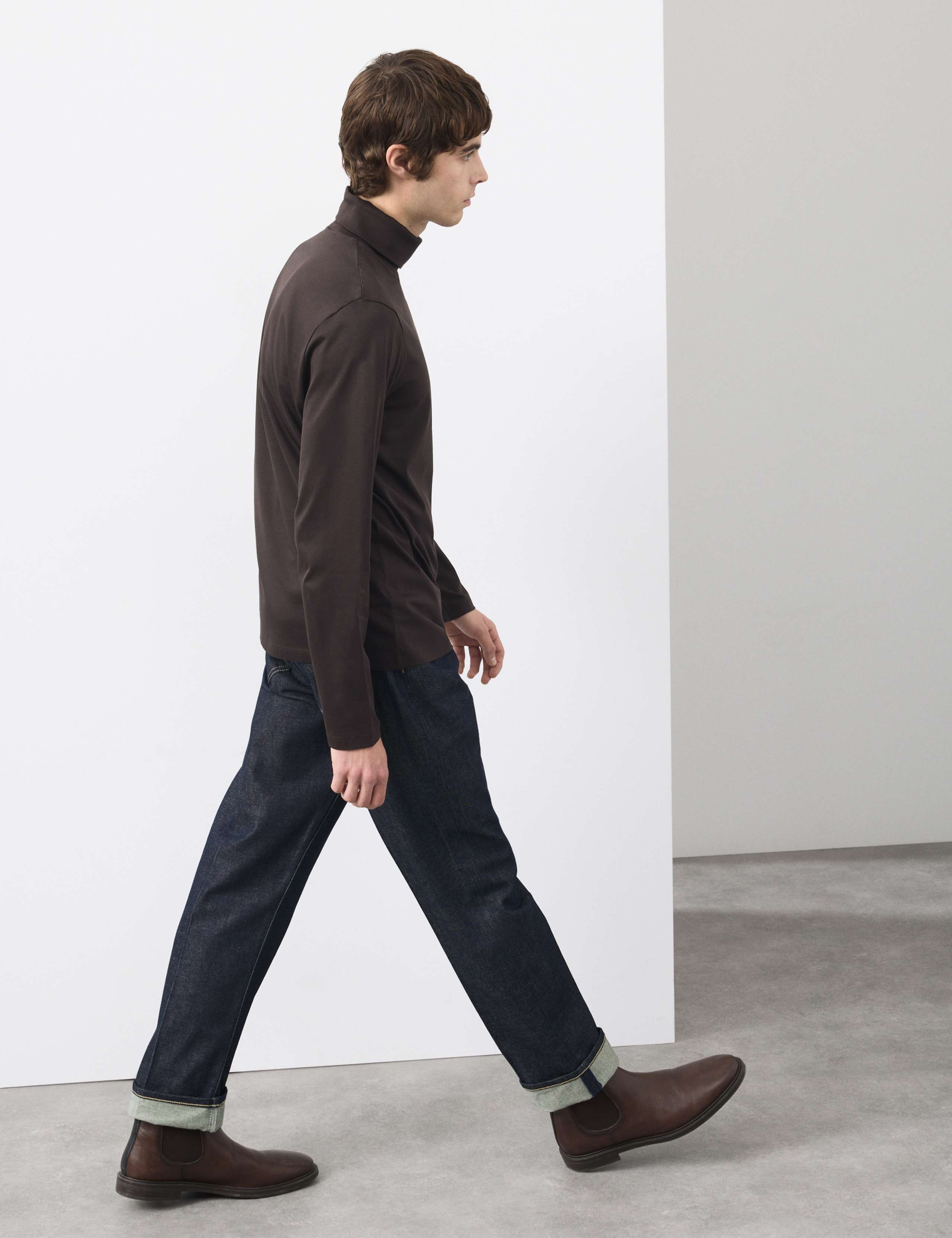 Pure Supima® Cotton Long Sleeve T-Shirt 6 of 7