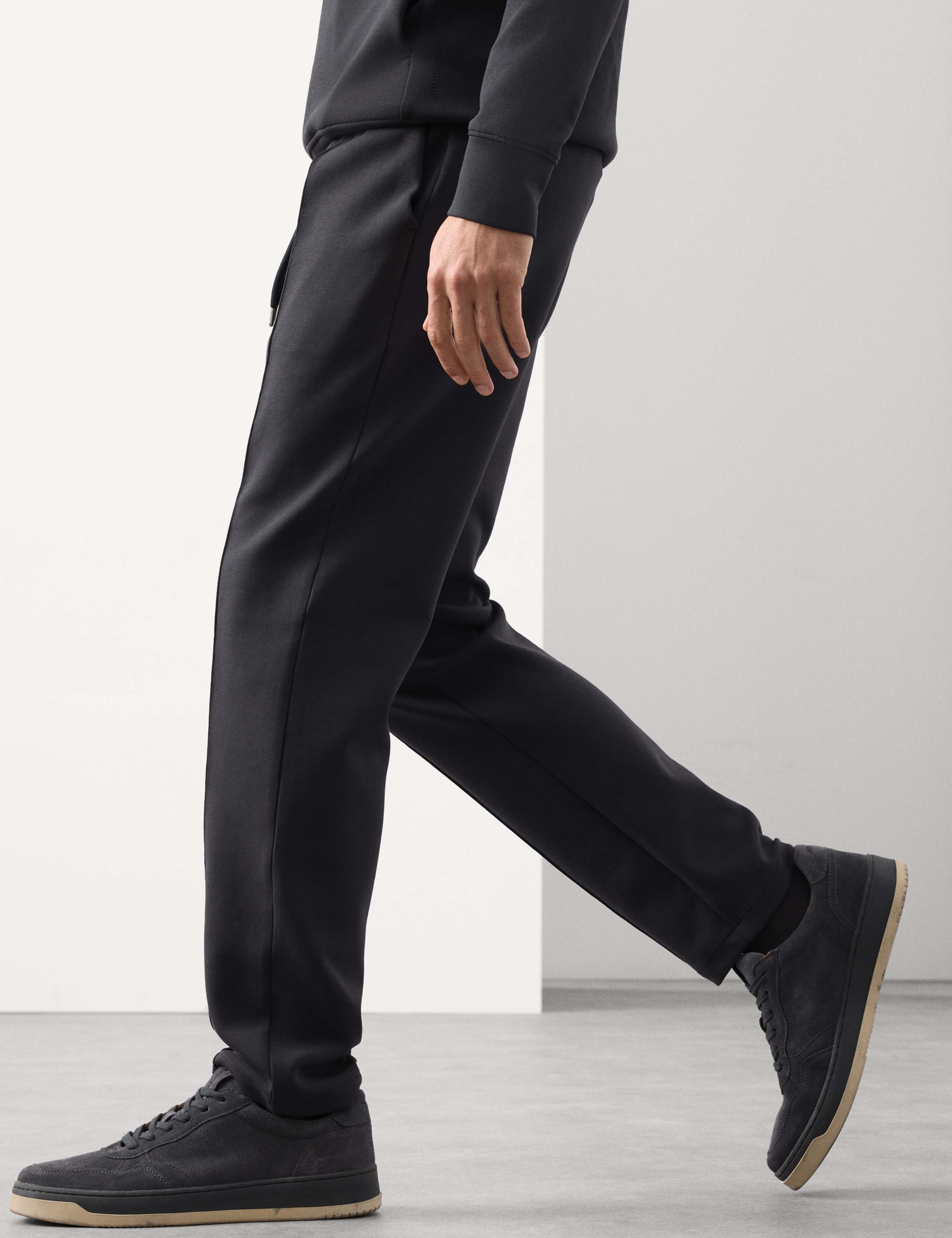 Cotton Rich Pintuck Straight Leg Joggers 4 of 7