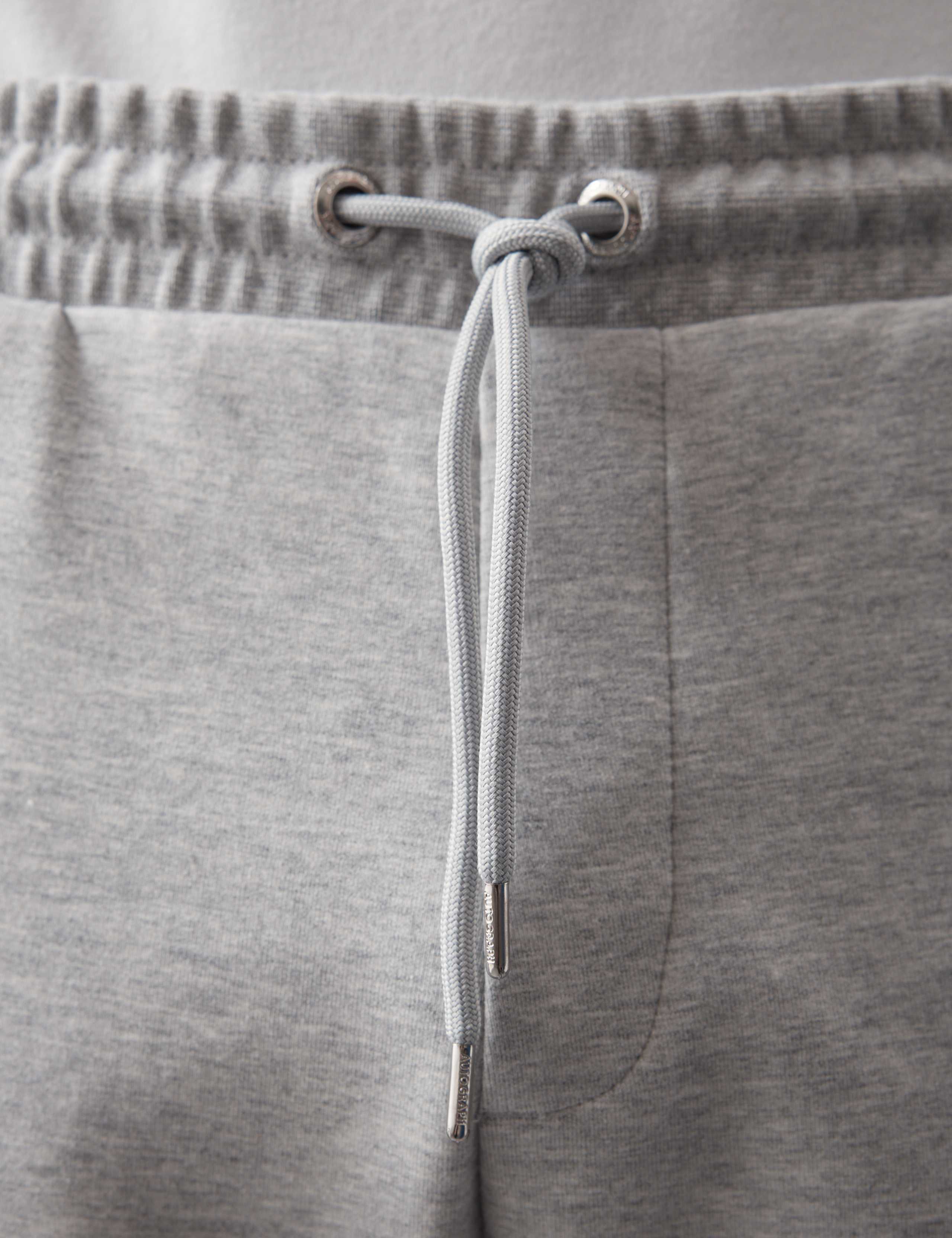 Cotton Rich Pintuck Straight Leg Joggers 5 of 7