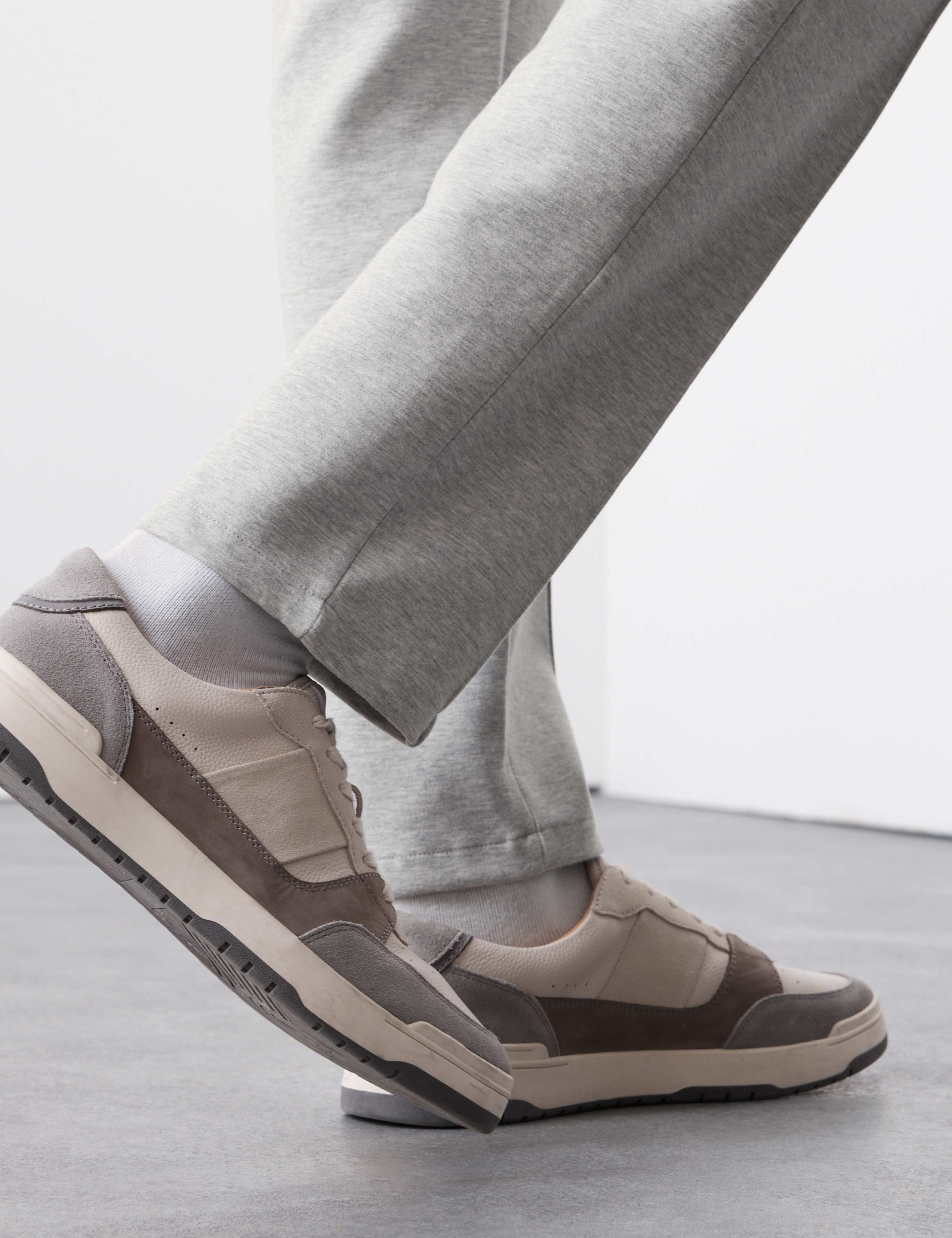 Cotton Rich Pintuck Straight Leg Joggers 7 of 7