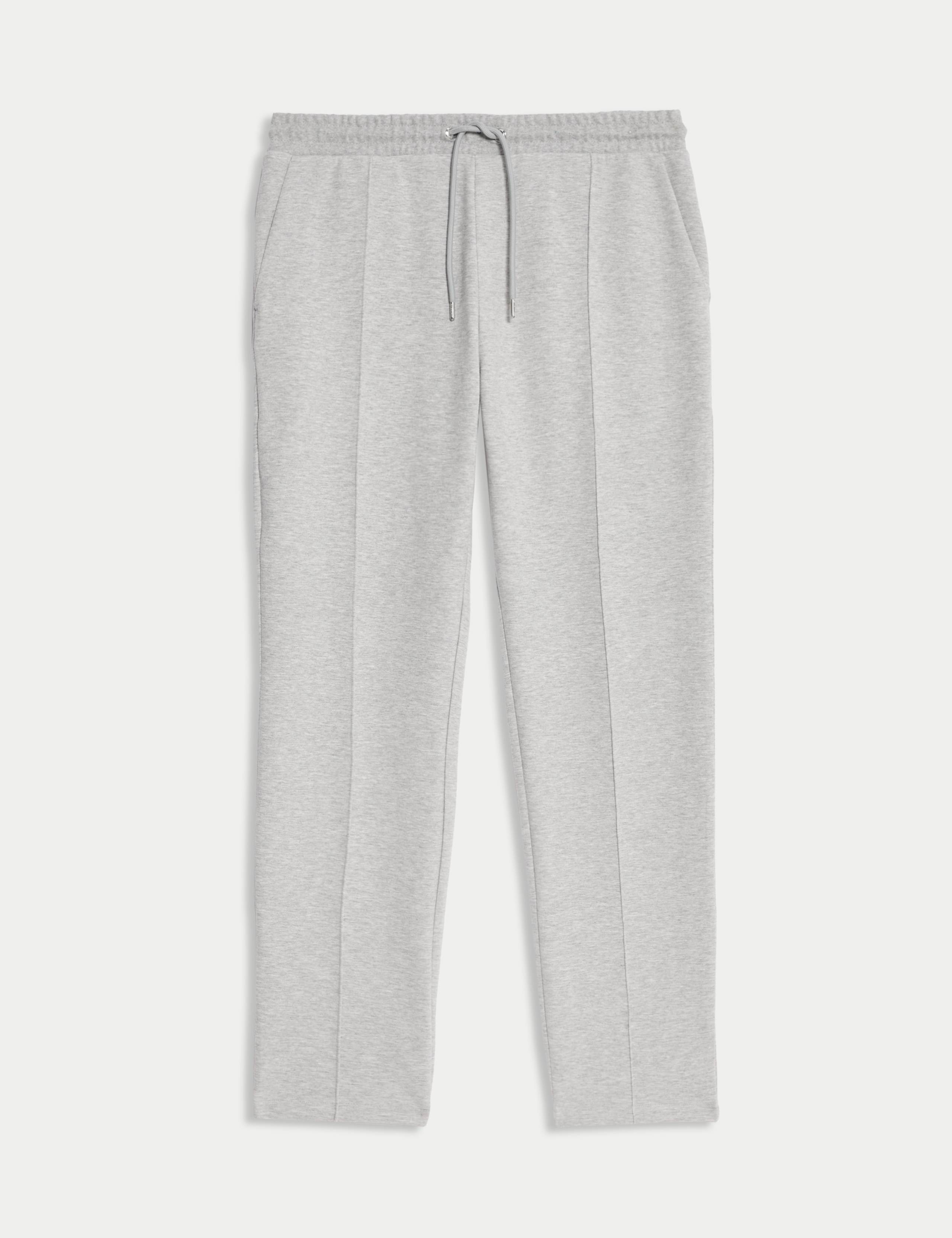 Cotton Rich Pintuck Straight Leg Joggers 2 of 7