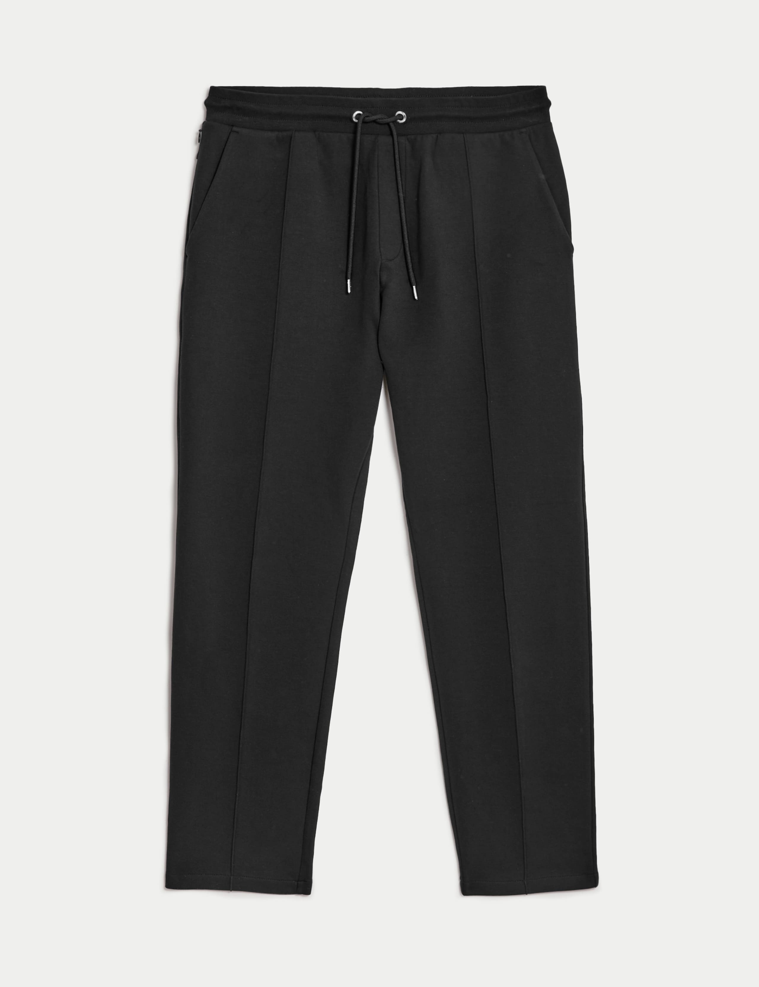Cotton Rich Pintuck Straight Leg Joggers 2 of 8