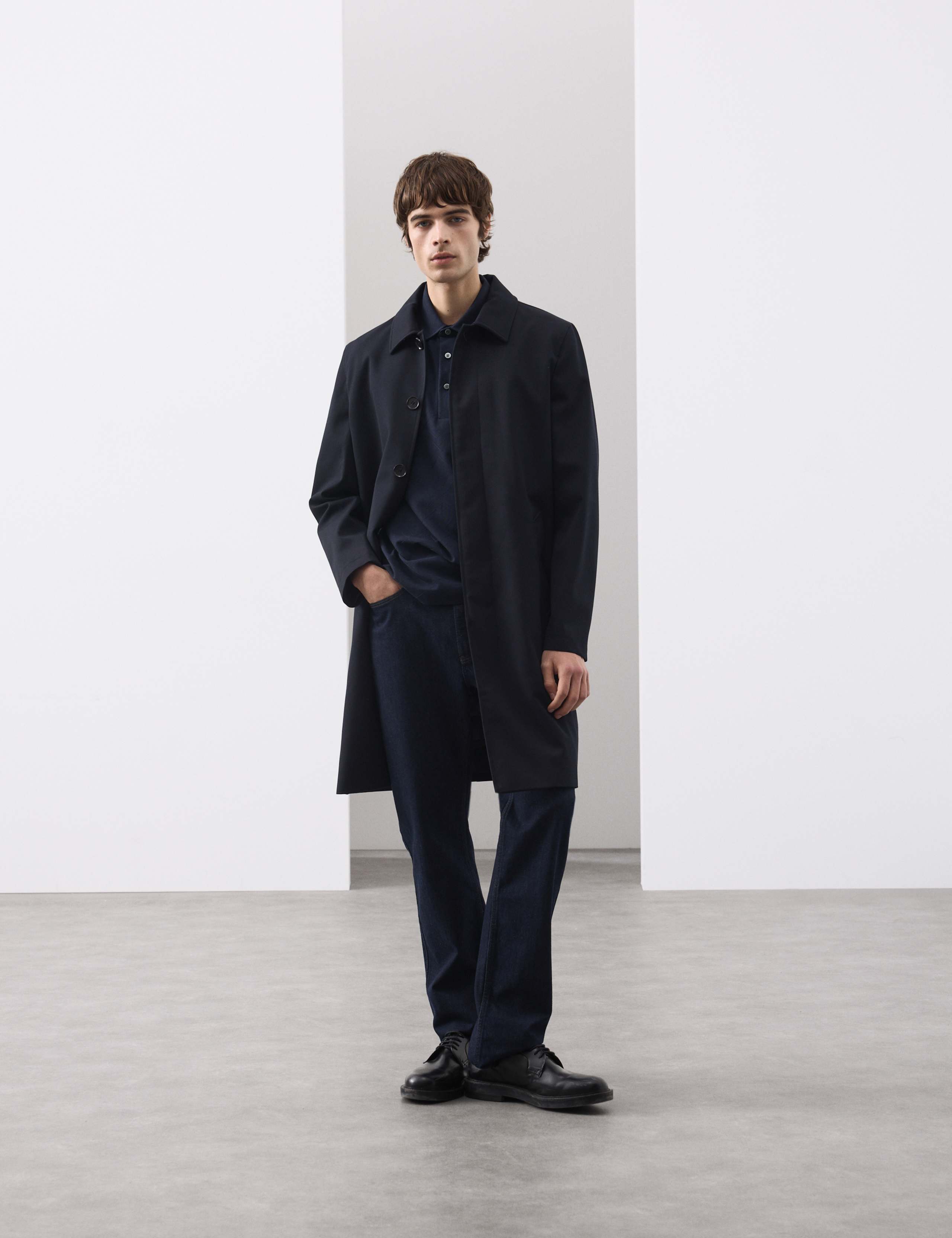 Pure Cotton Textured Polo Shirt 3 of 6