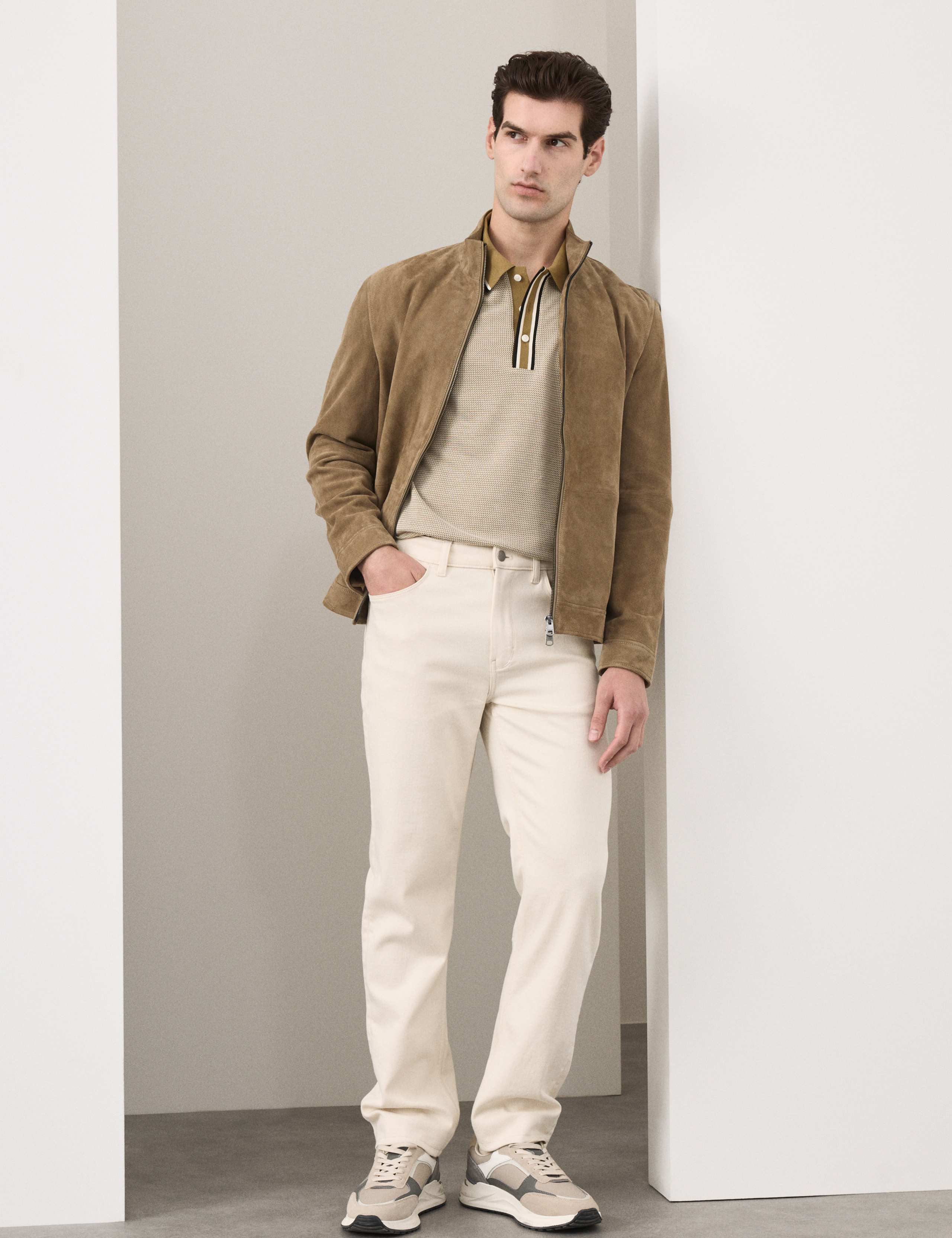 Modal Rich Tipped Soft Polo Shirt 4 of 5