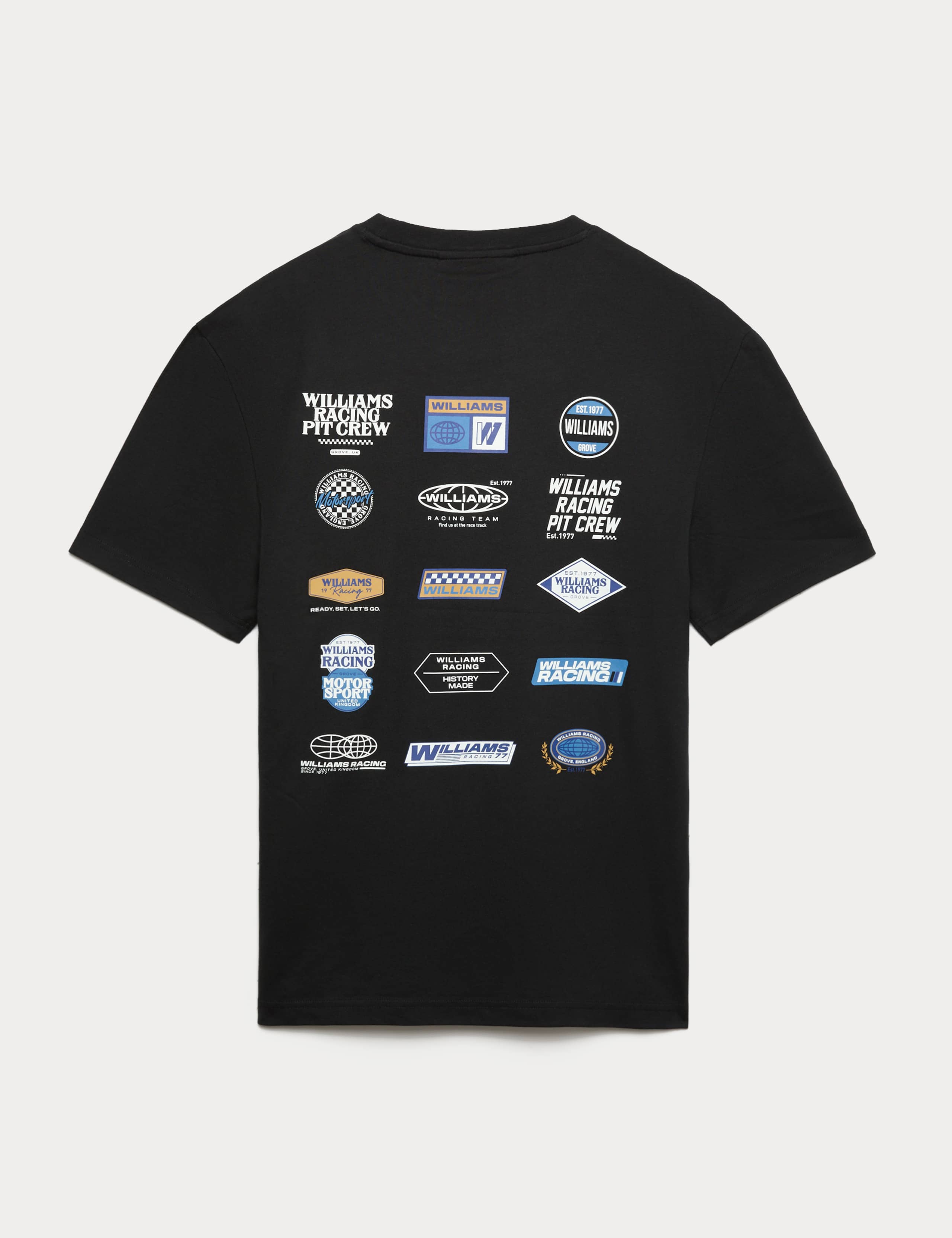 Pure Cotton Williams Racing Graphic T-Shirt 2 of 2