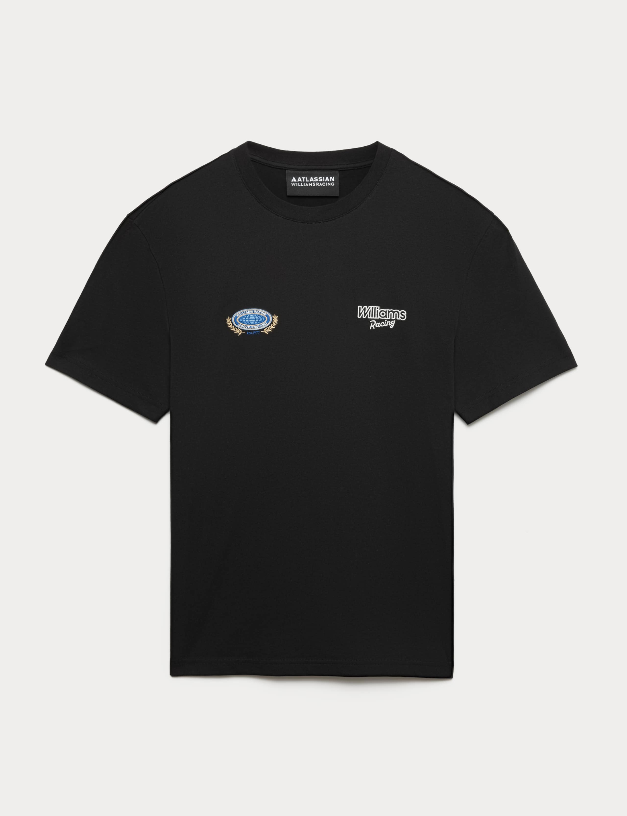 Pure Cotton Williams Racing Graphic T-Shirt 1 of 2