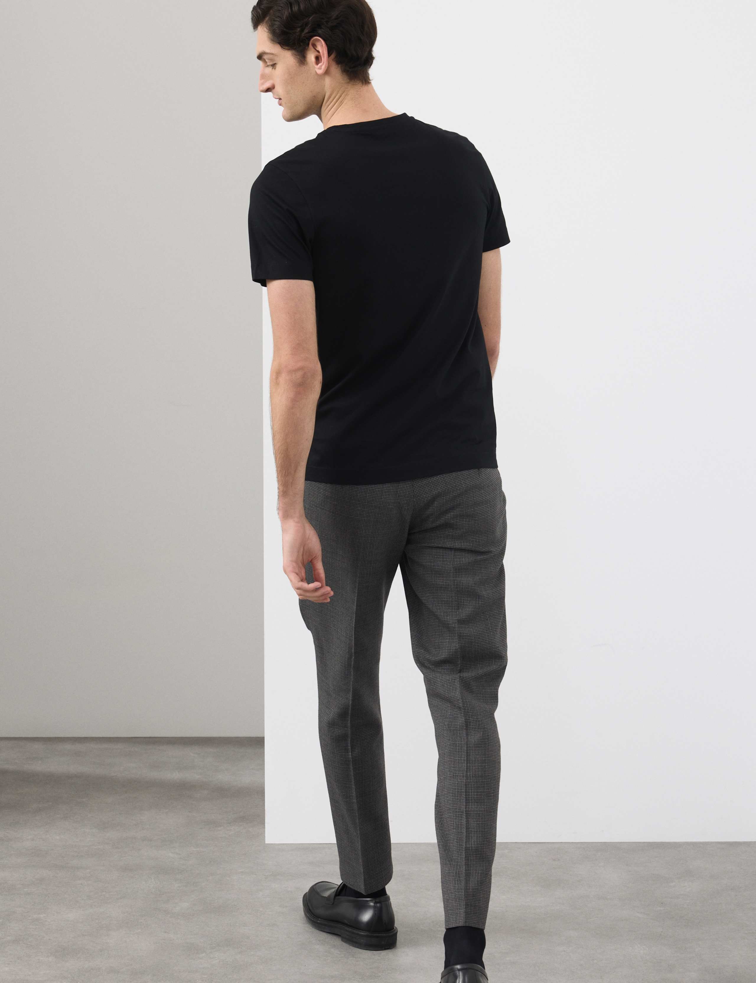 Pure Supima® Cotton Slim Fit Crew Neck T Shirt 5 of 6