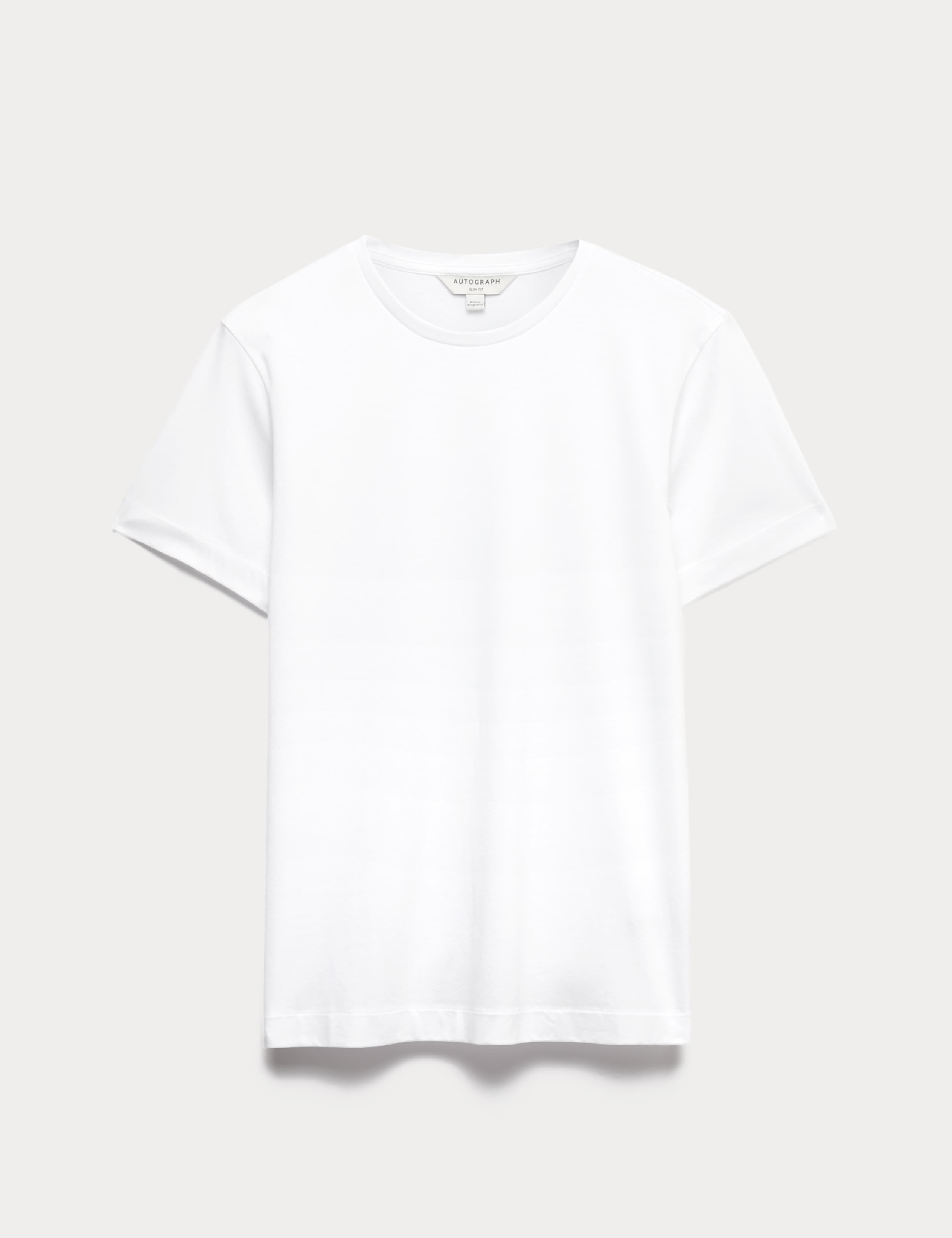 Pure Supima® Cotton Slim Fit Crew Neck T Shirt 2 of 5