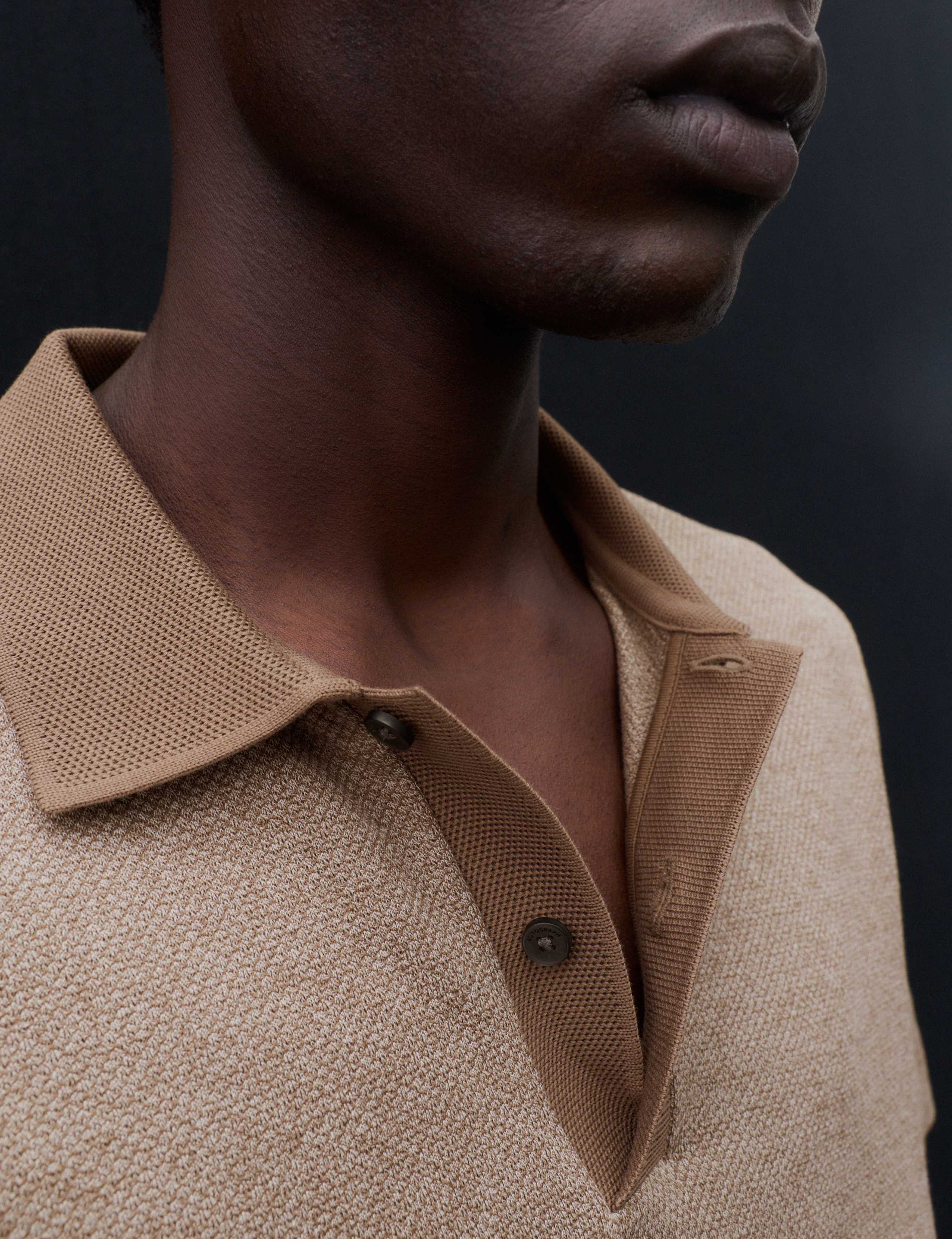 Pure Cotton Textured Polo Shirt 7 of 7