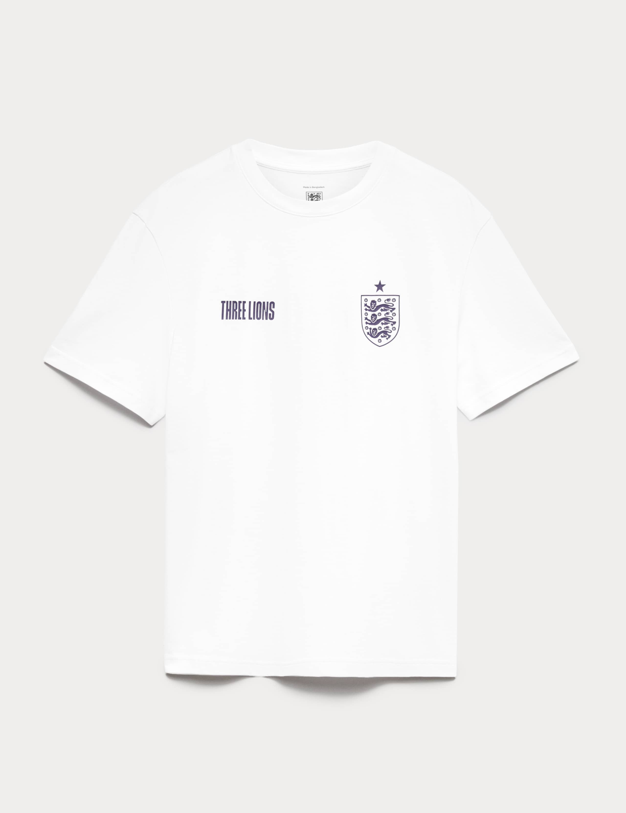 Pure Cotton Crew Neck Graphic T-Shirt 2 of 5