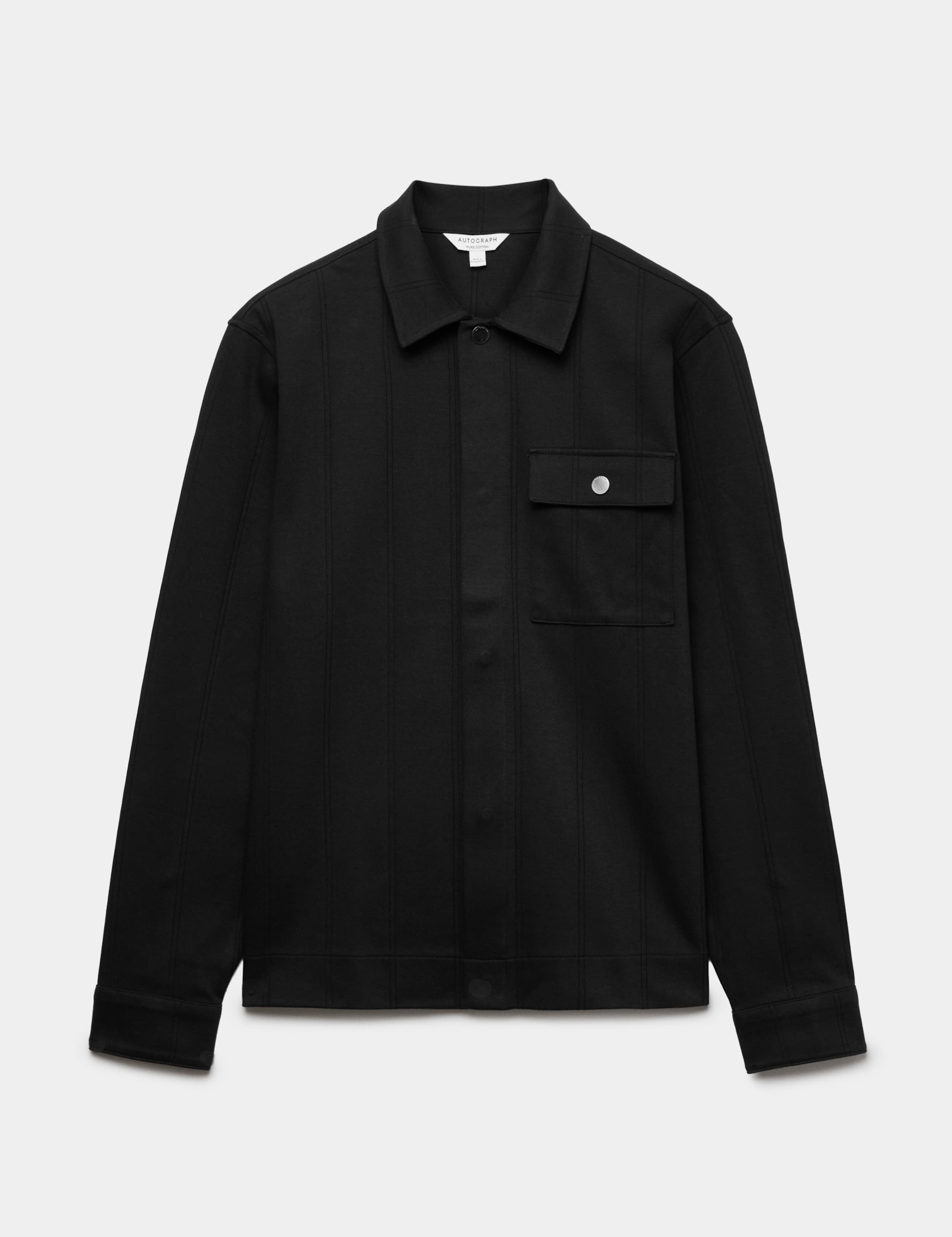 Pure Cotton Drop Needle Overshirt 2 of 7