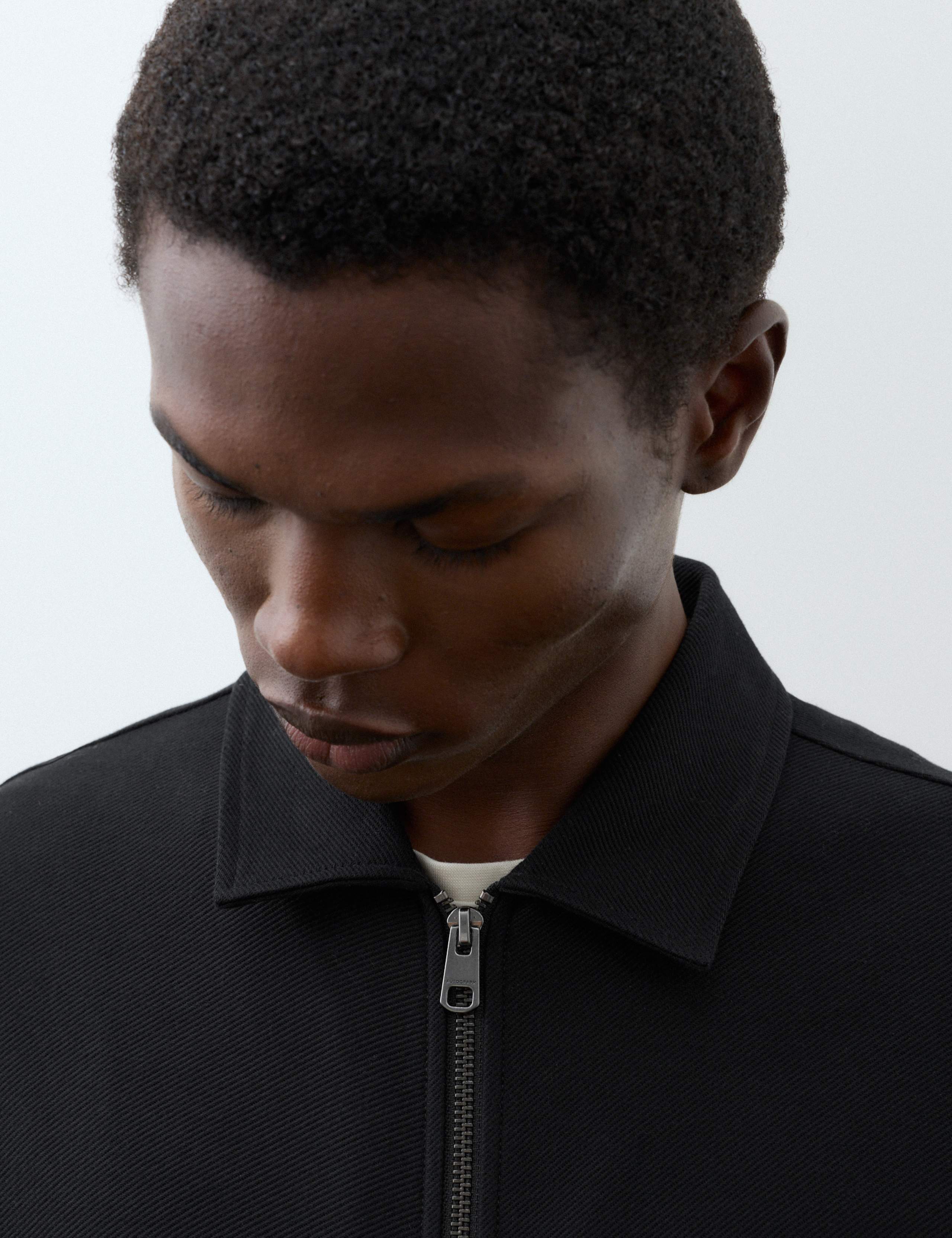 Pure Cotton Twill Zip Through Overshirt 6 of 6