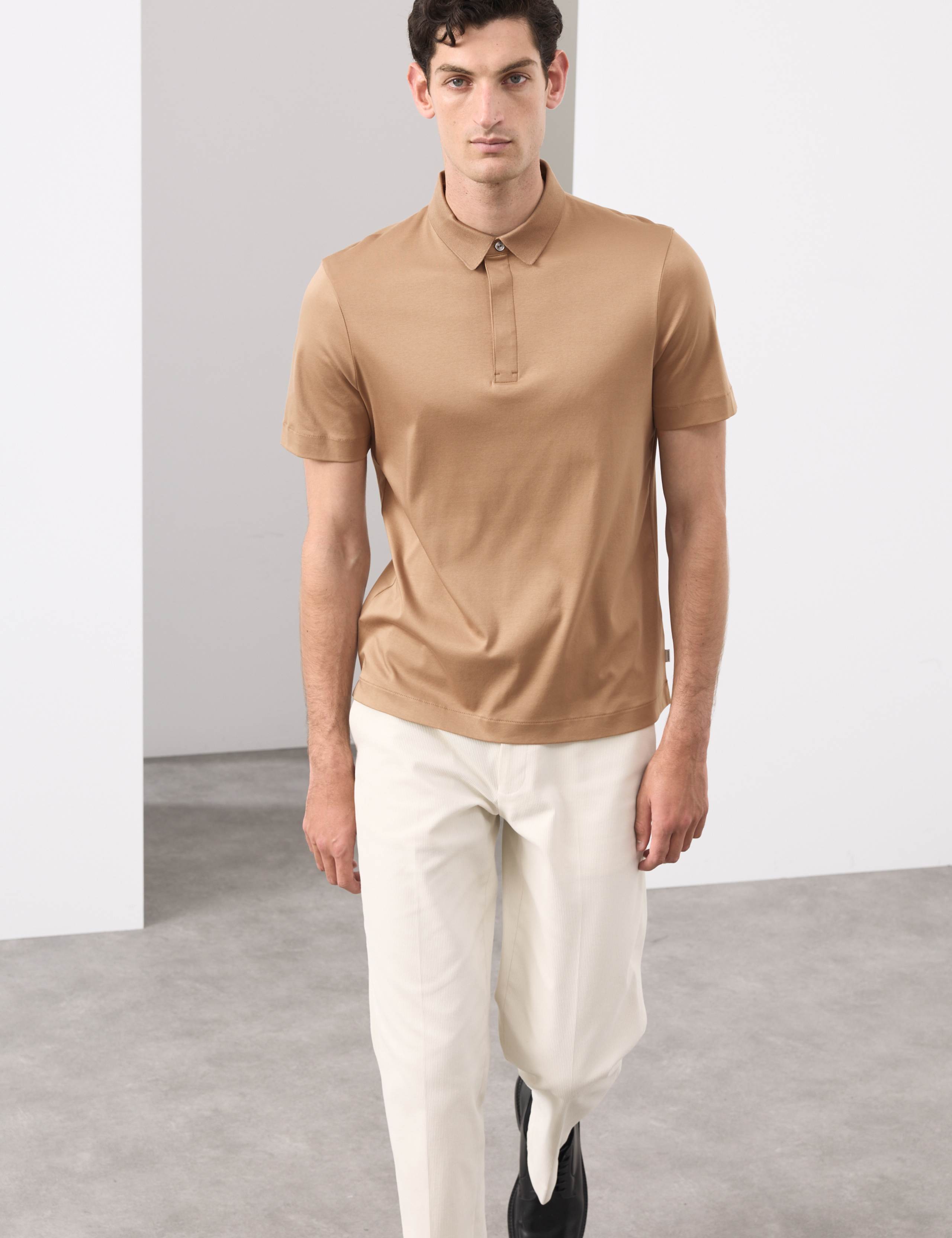 Pure Supima® Cotton Polo Shirt 1 of 5