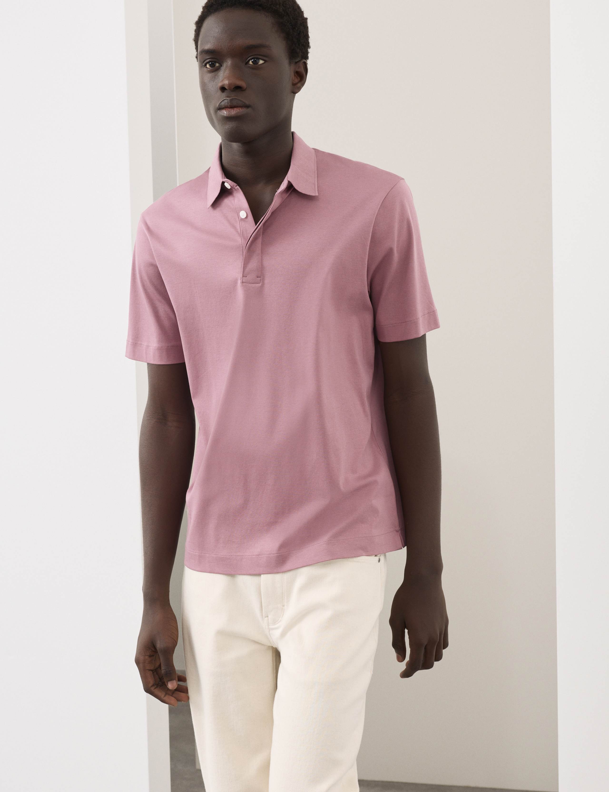 Pure Supima® Cotton Polo Shirt 1 of 5