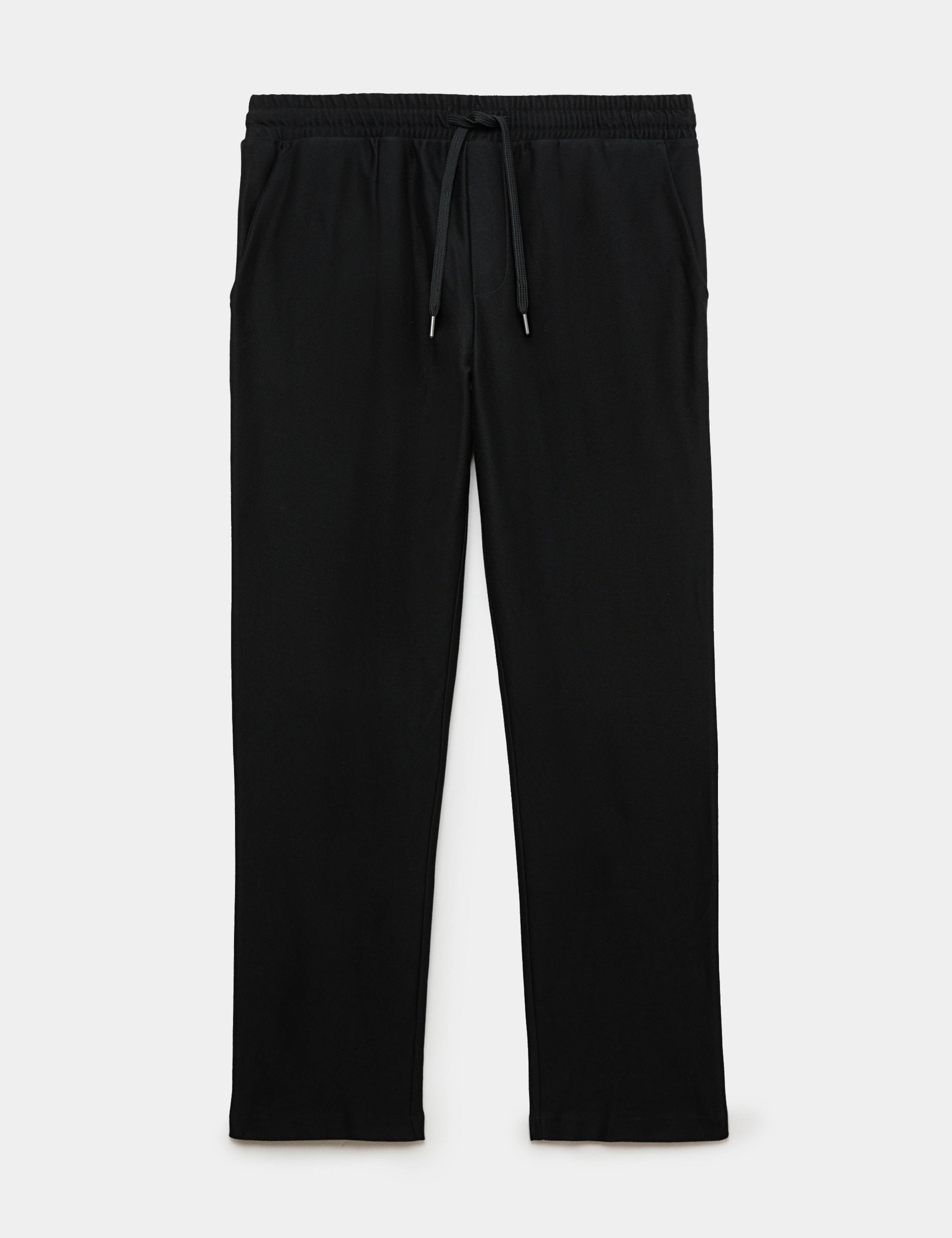 Pure Cotton Twill Single Pleat Trousers 2 of 6