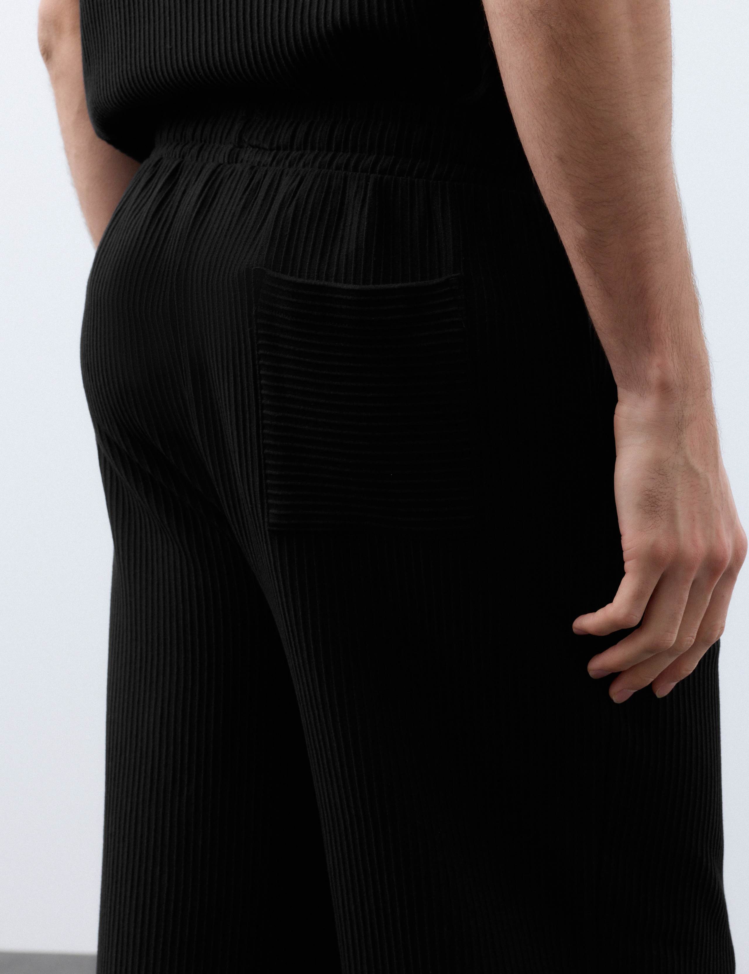 Textured Cotton Rich Barrel Leg Joggers 6 of 6