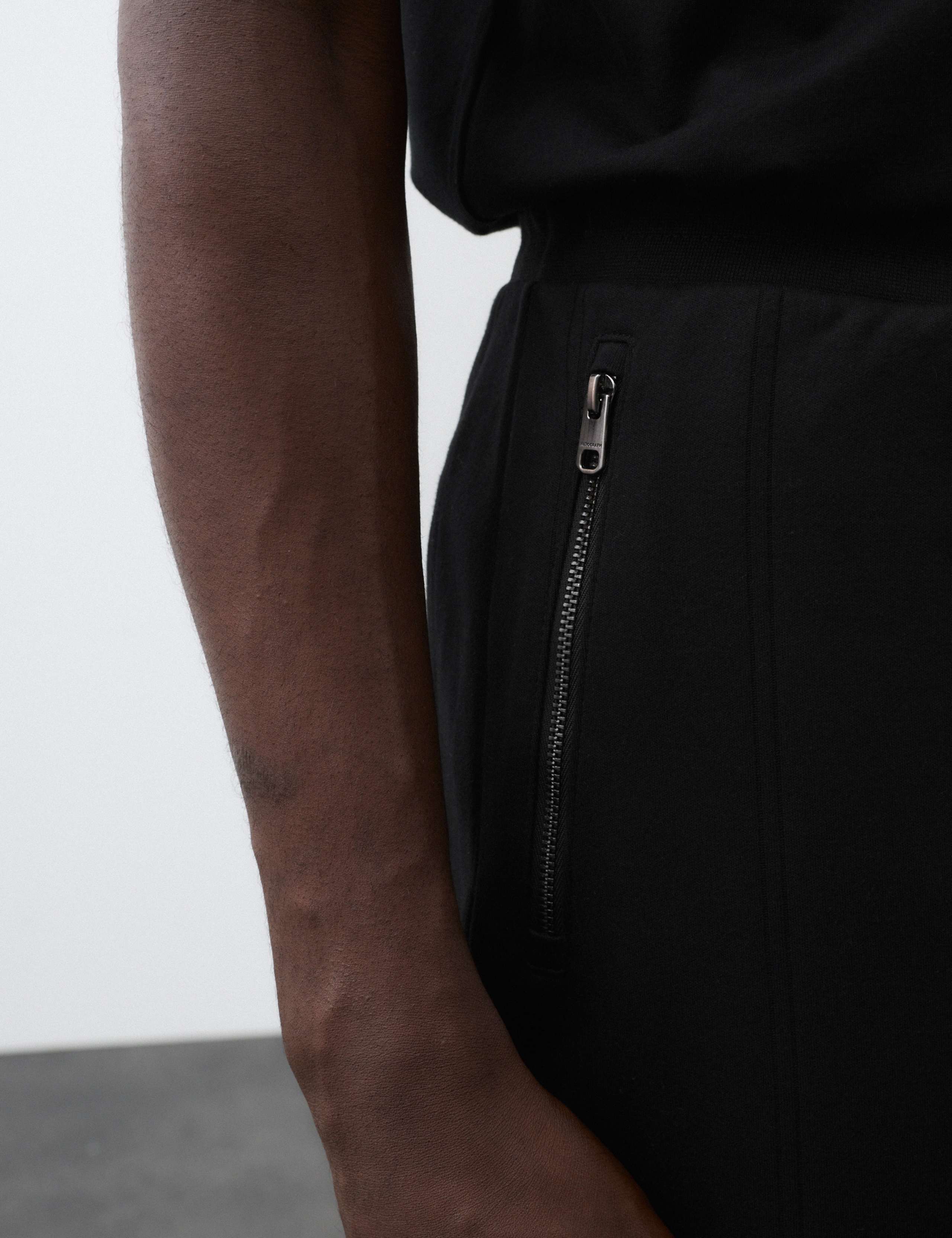 Pure Cotton Cuffed Drop Needle Joggers 5 of 5