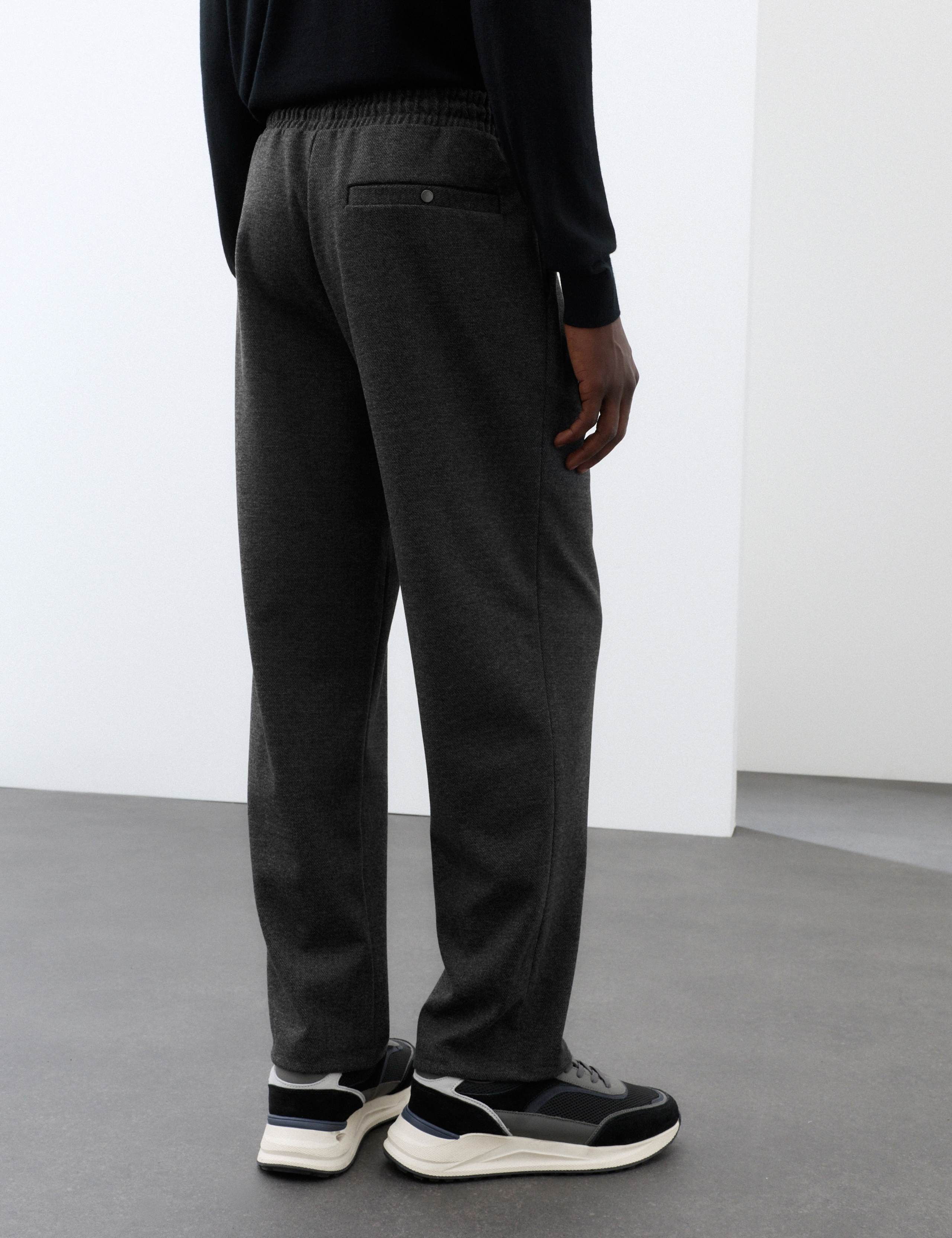 Elasticated Waist Joggers with Wool 3 of 6