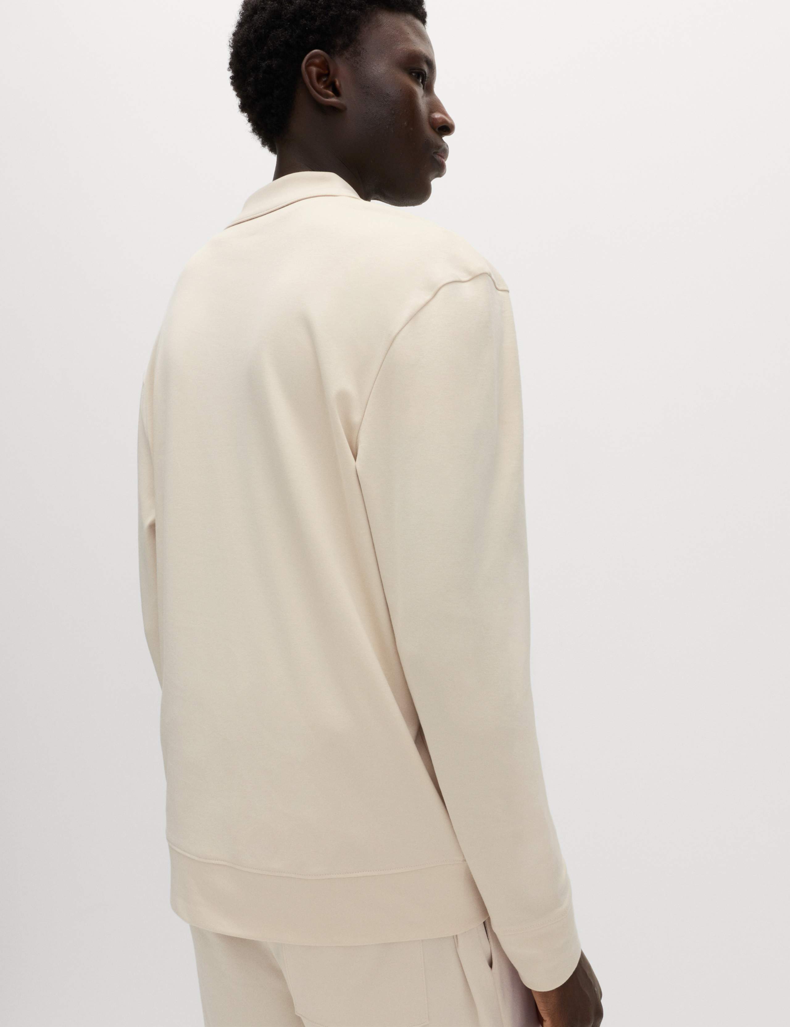 Cotton Rich Half Zip Sweatshirt 4 of 5