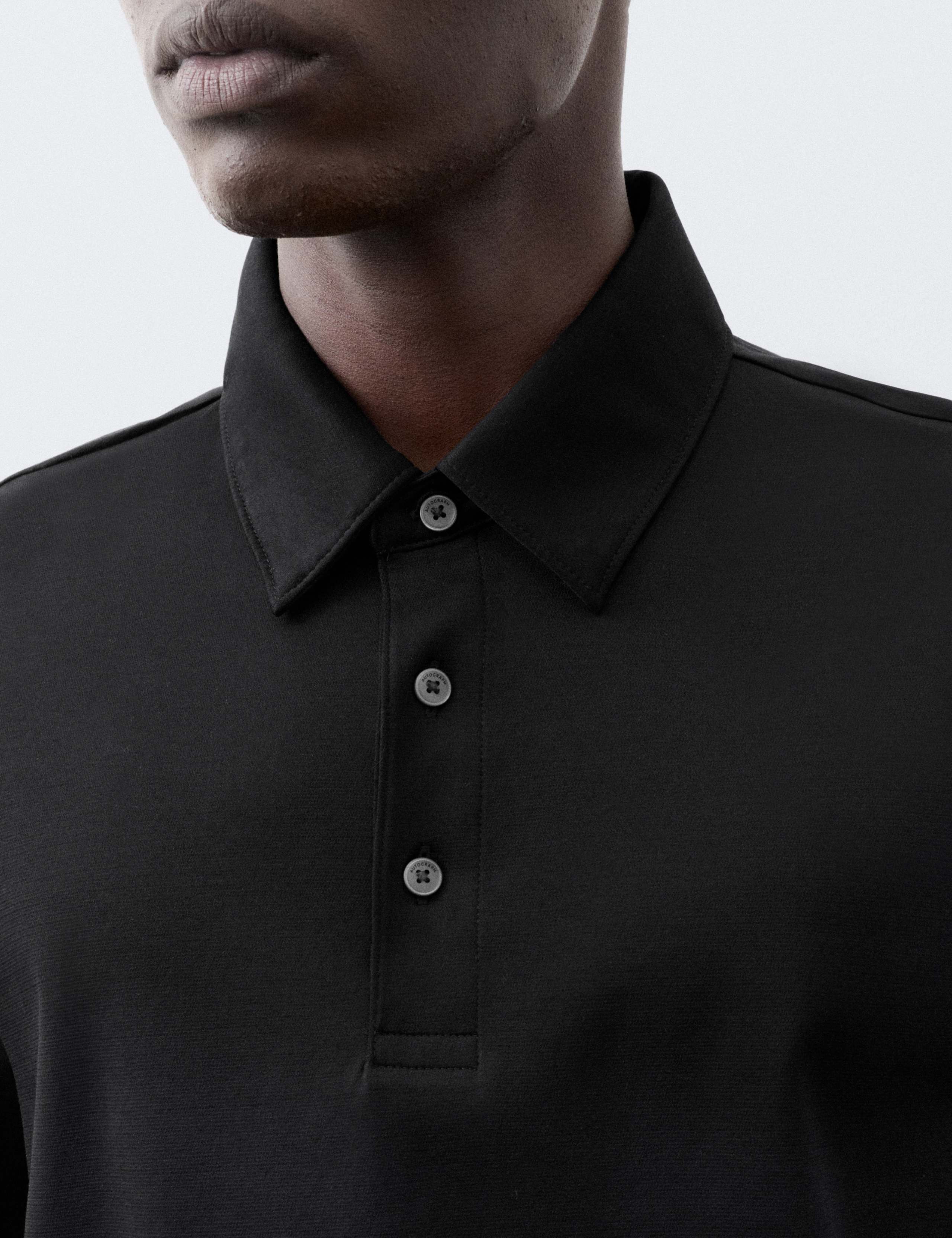 Pure Supima Cotton Long Sleeve Polo Shirt 6 of 6
