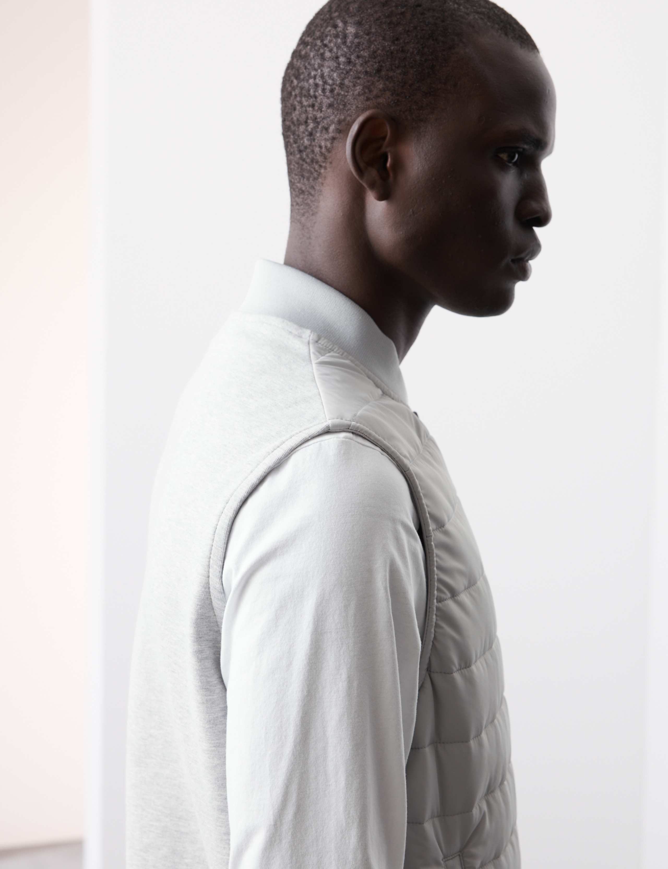 Cotton Rich Zip Up Quilted Gilet with Stormwear™ 3 of 8