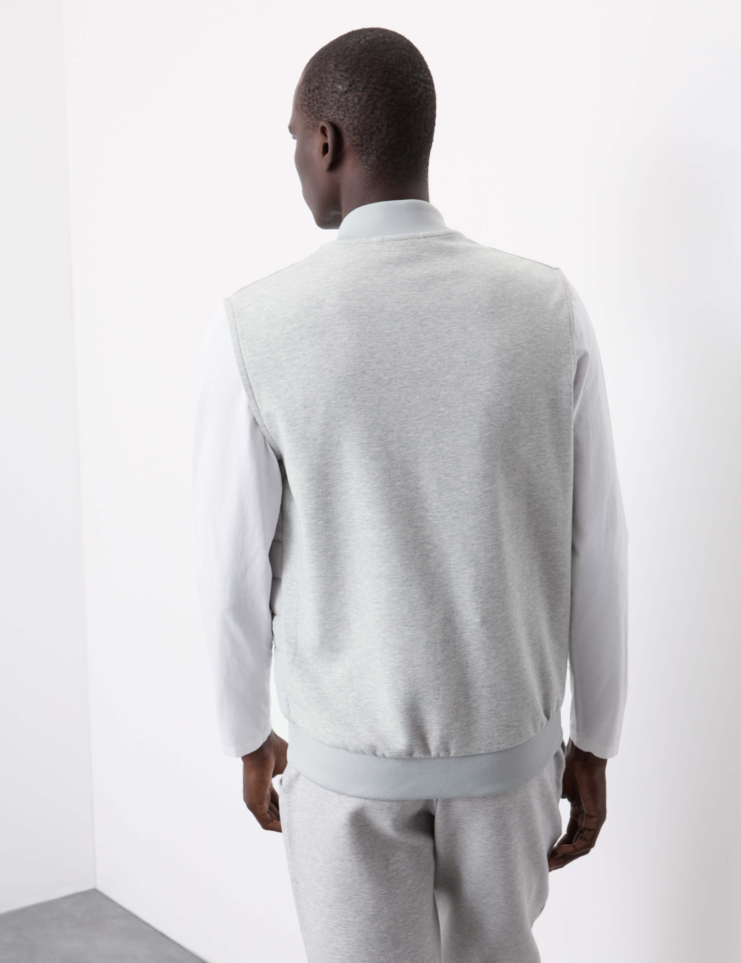 Cotton Rich Zip Up Quilted Gilet with Stormwear™ 4 of 8