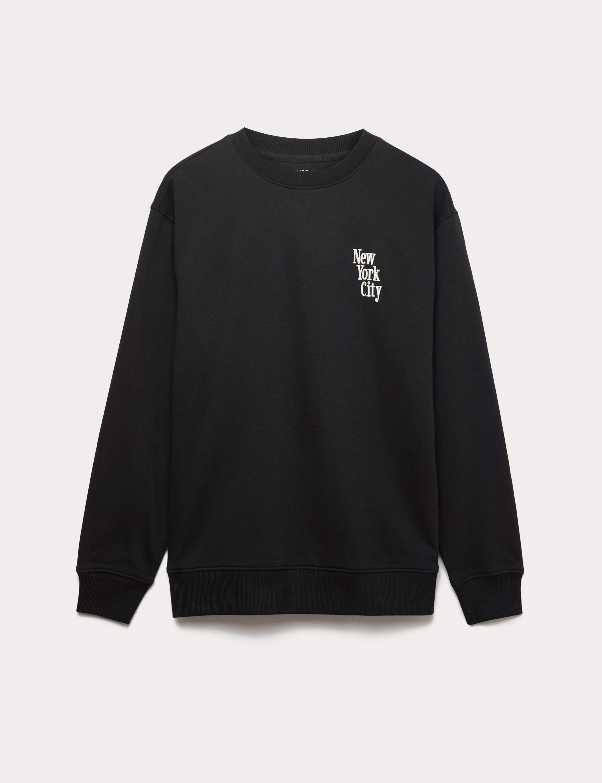 Cotton Rich New York Embroidered Sweatshirt 2 of 6