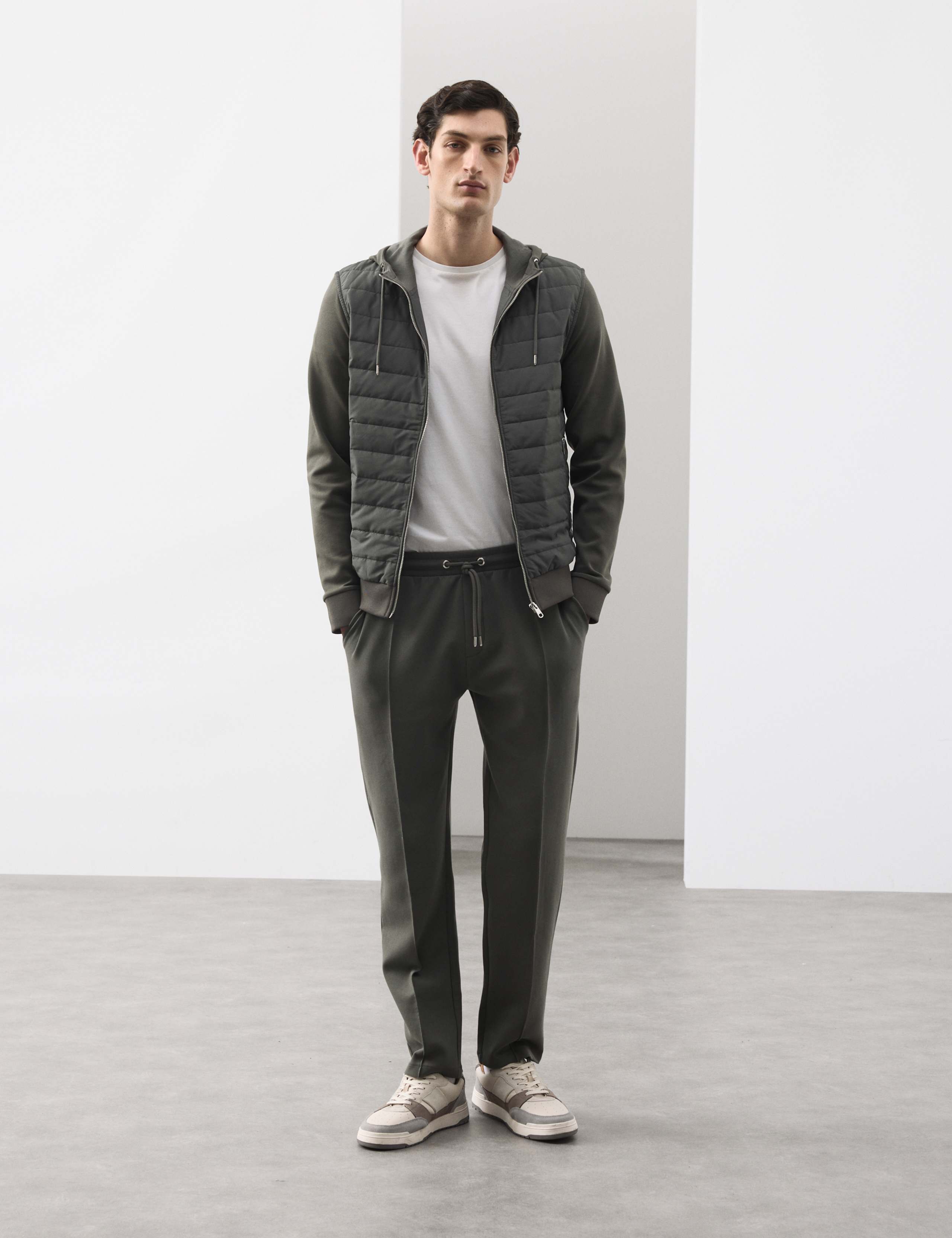 Cotton Rich Zip Up Hooded Jacket with Stormwear™ 3 of 6