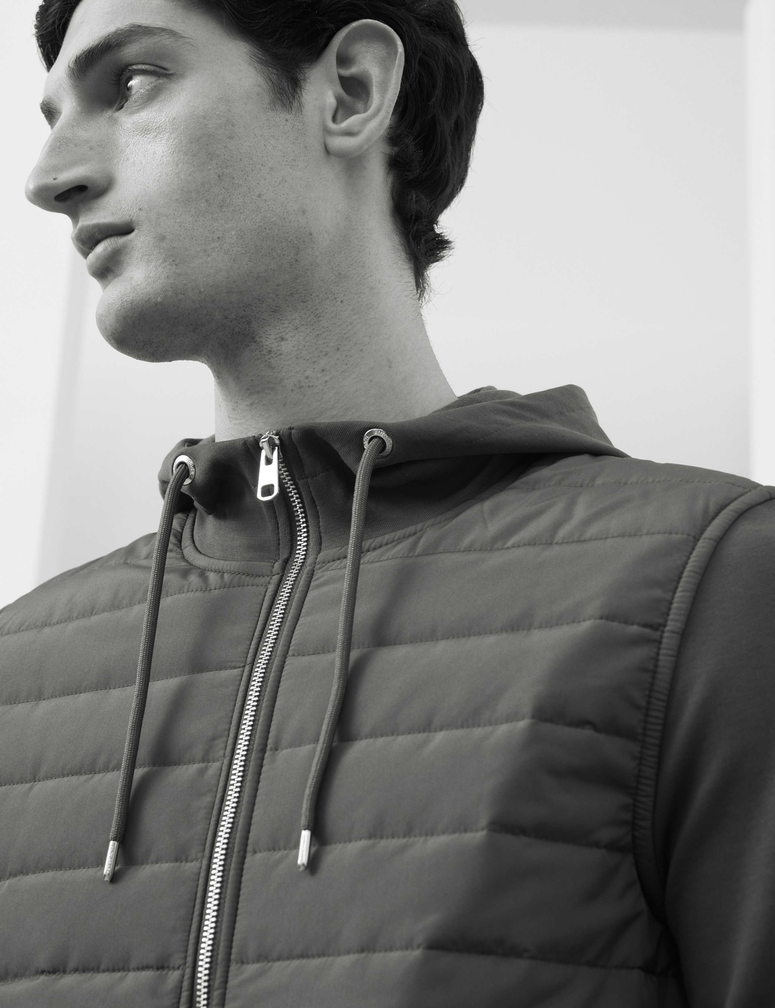 Cotton Rich Zip Up Hooded Jacket with Stormwear™ 4 of 6