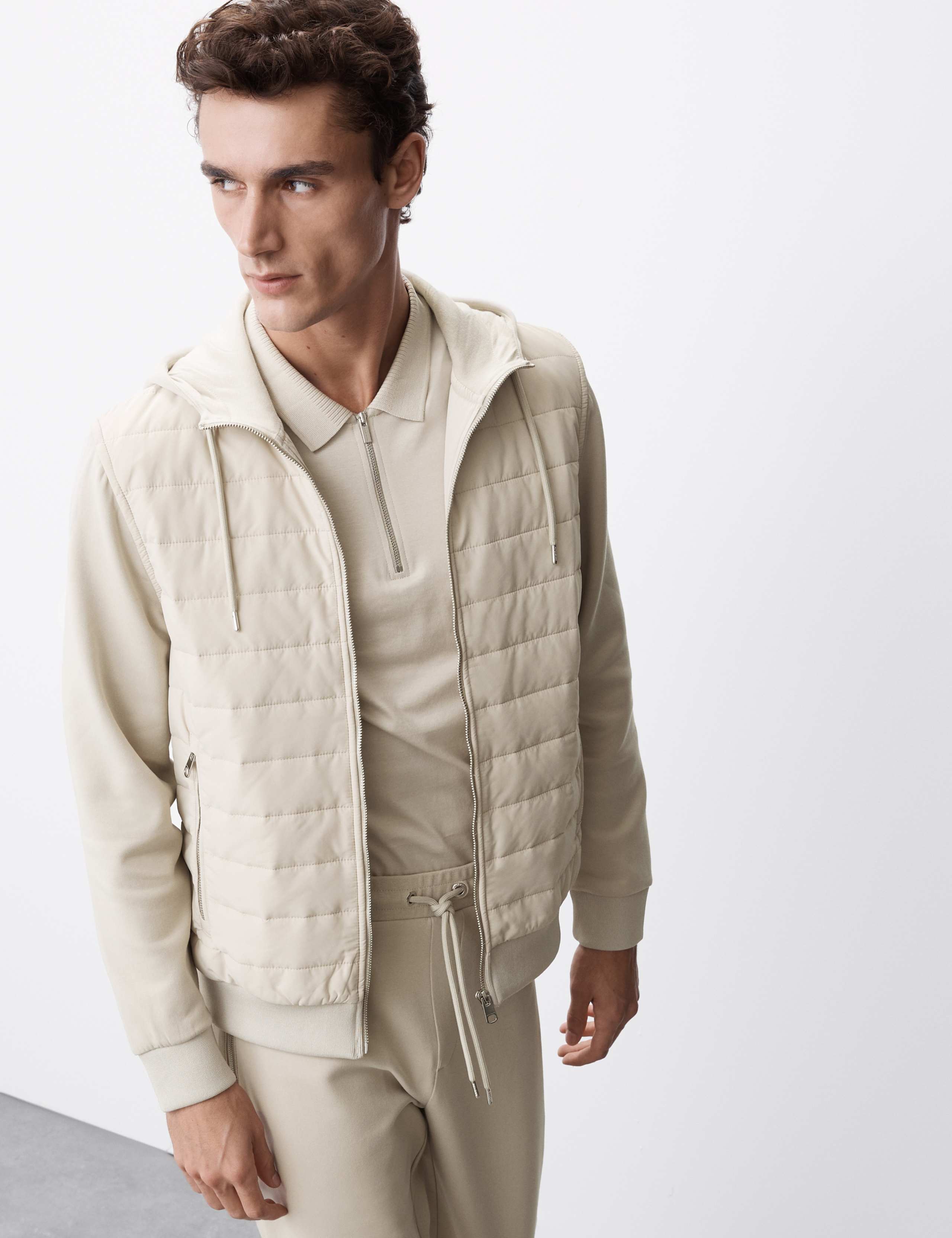 Cotton Rich Zip Up Hooded Jacket with Stormwear™ 3 of 5
