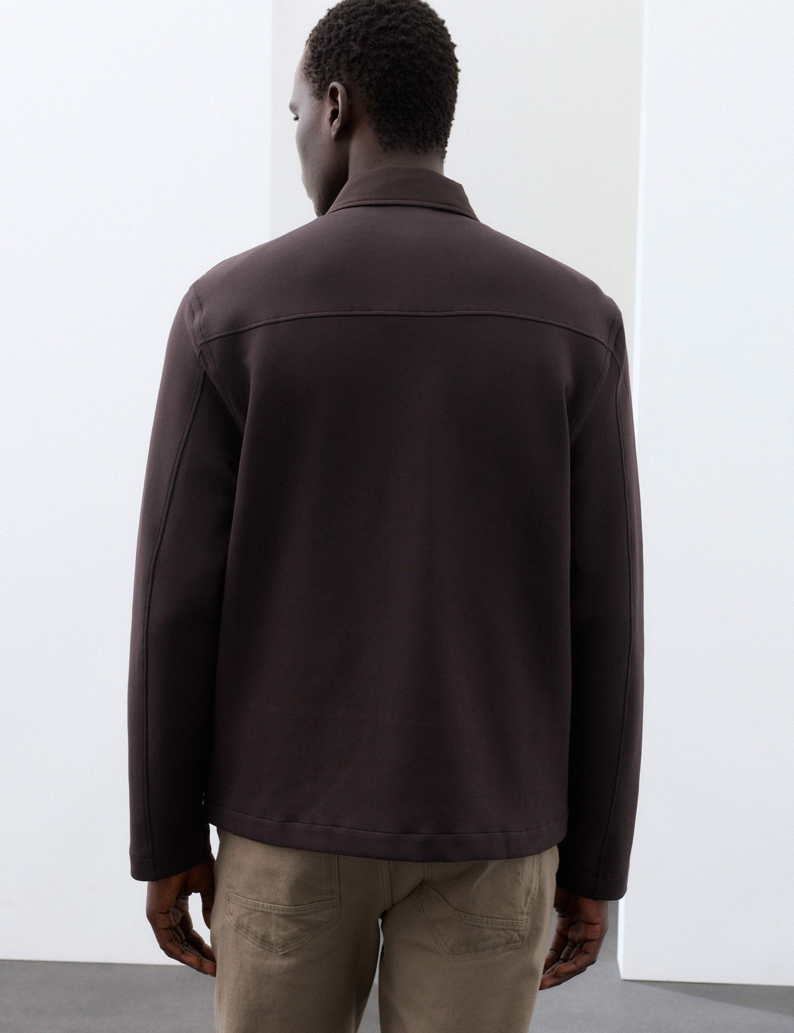 Regular Fit Cotton Rich Hybrid Jacket 3 of 7