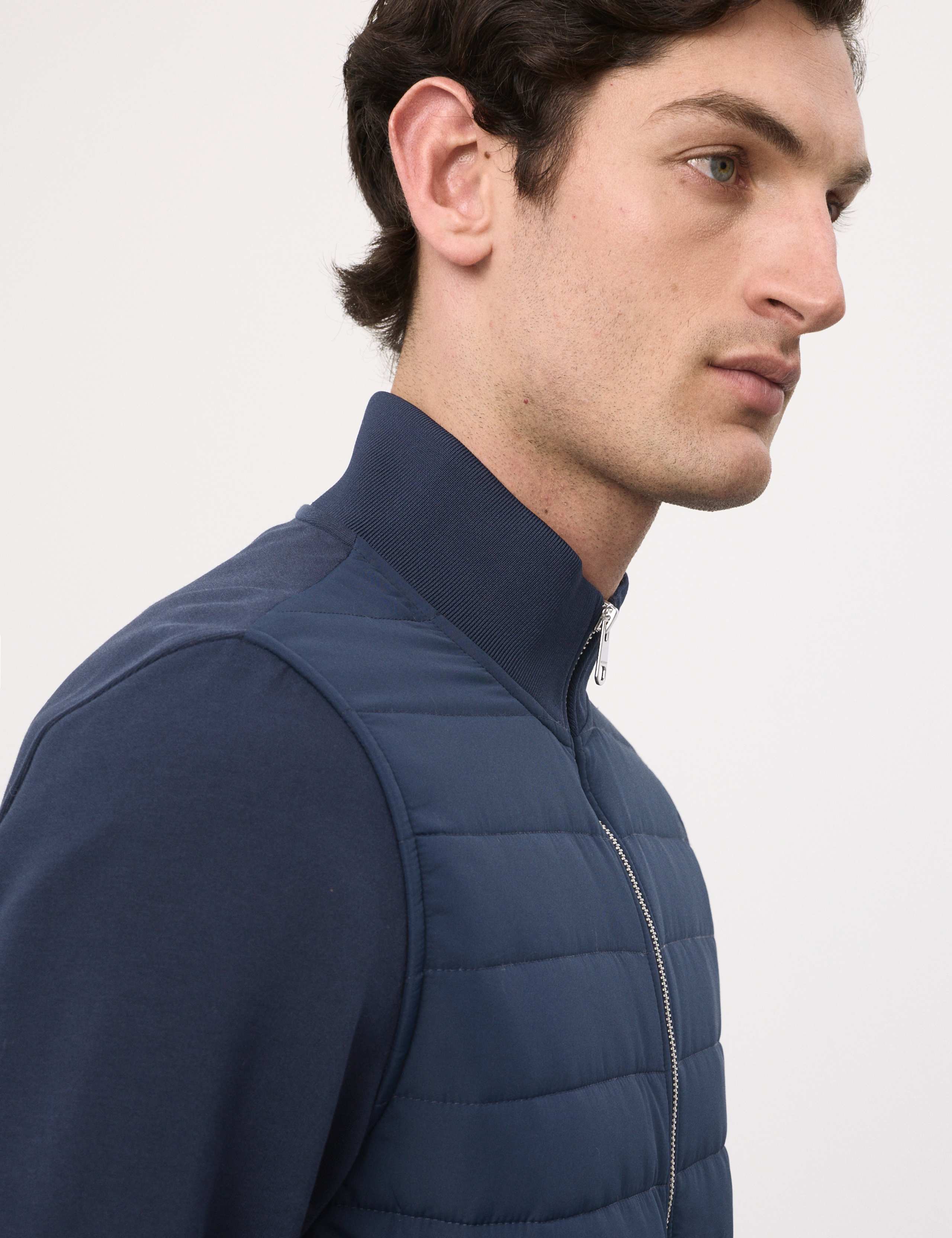 Cotton Rich Zip Up Quilted Jacket 10 of 10