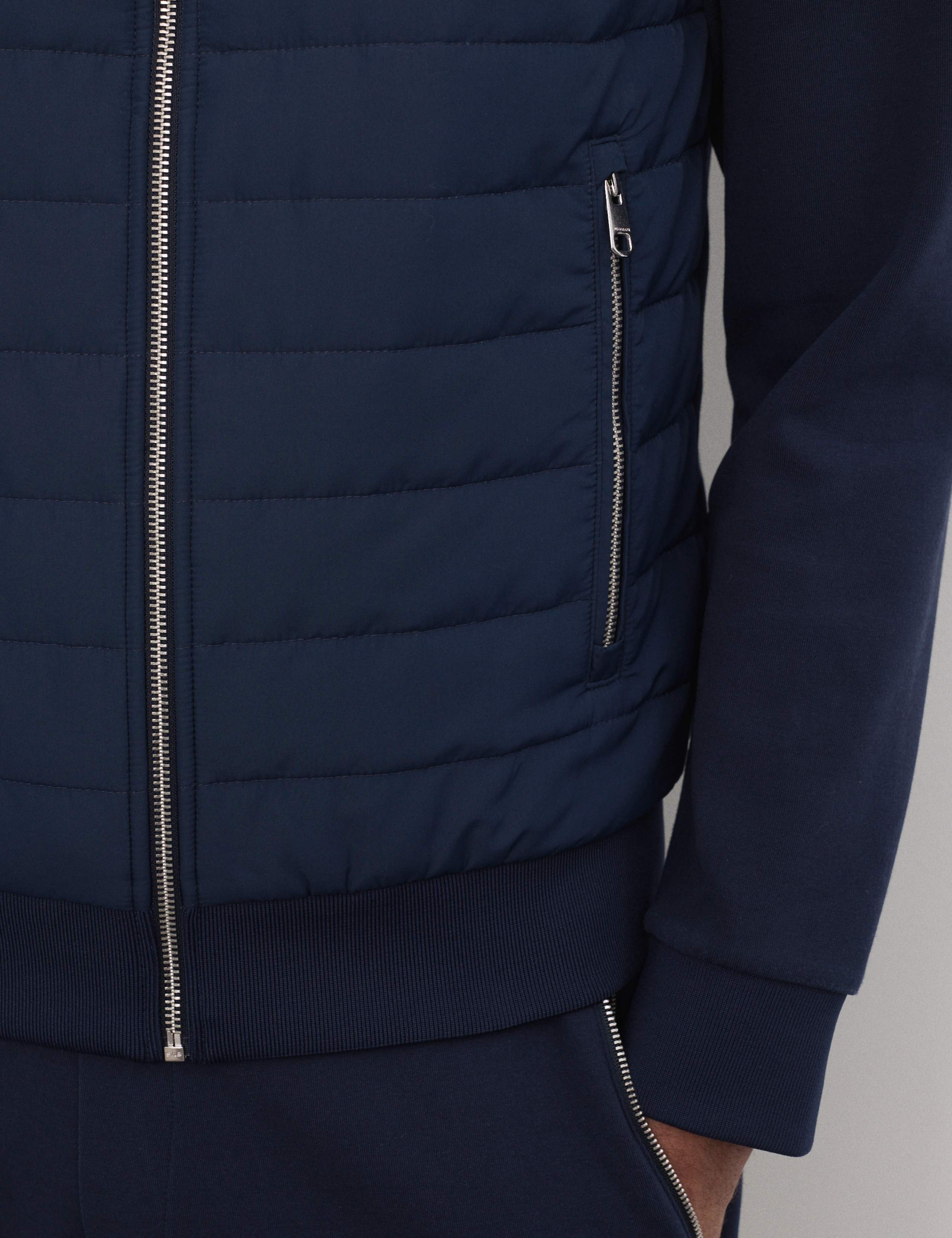 Cotton Rich Zip Up Quilted Jacket 9 of 10