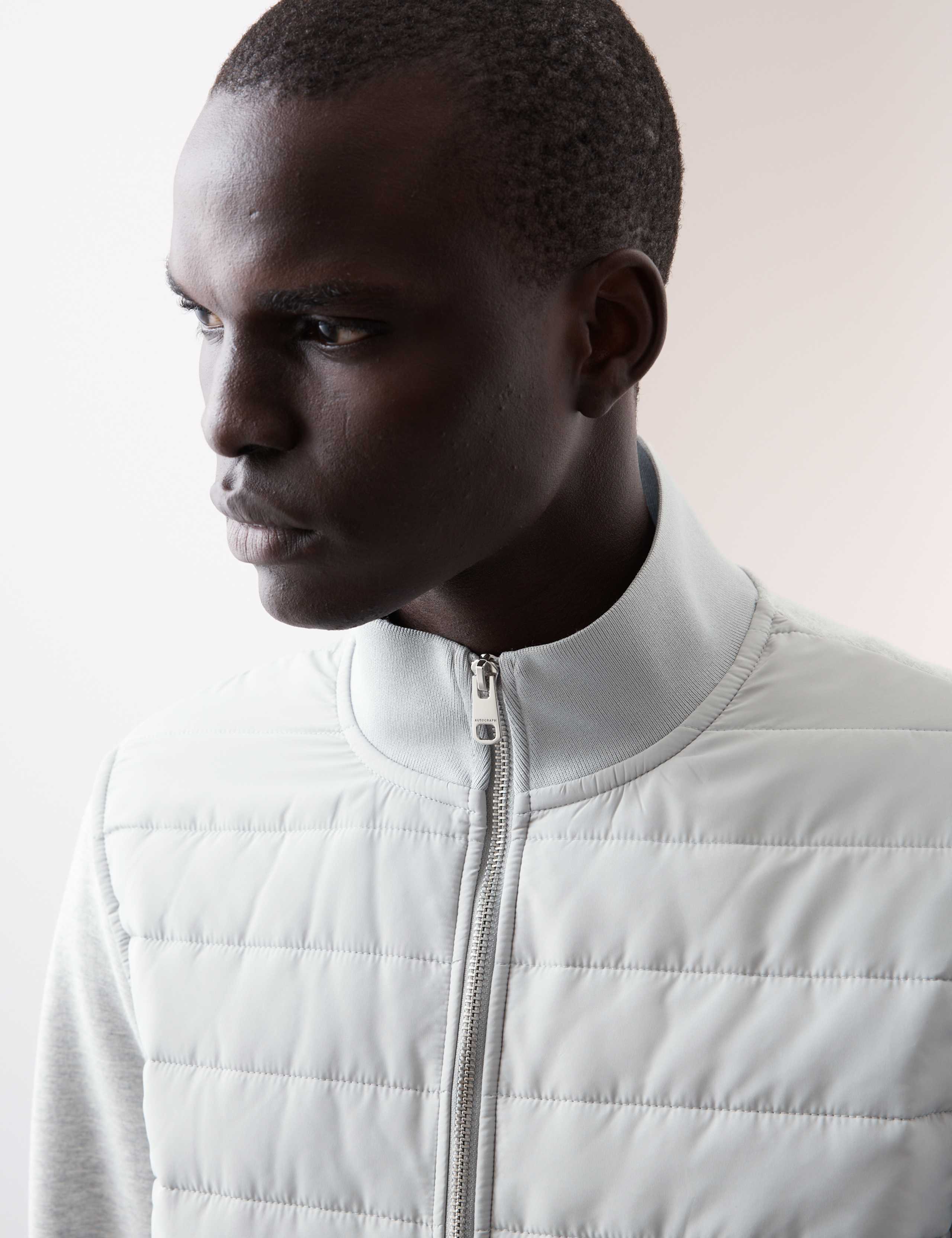 Cotton Rich Zip Up Quilted Jacket 4 of 8