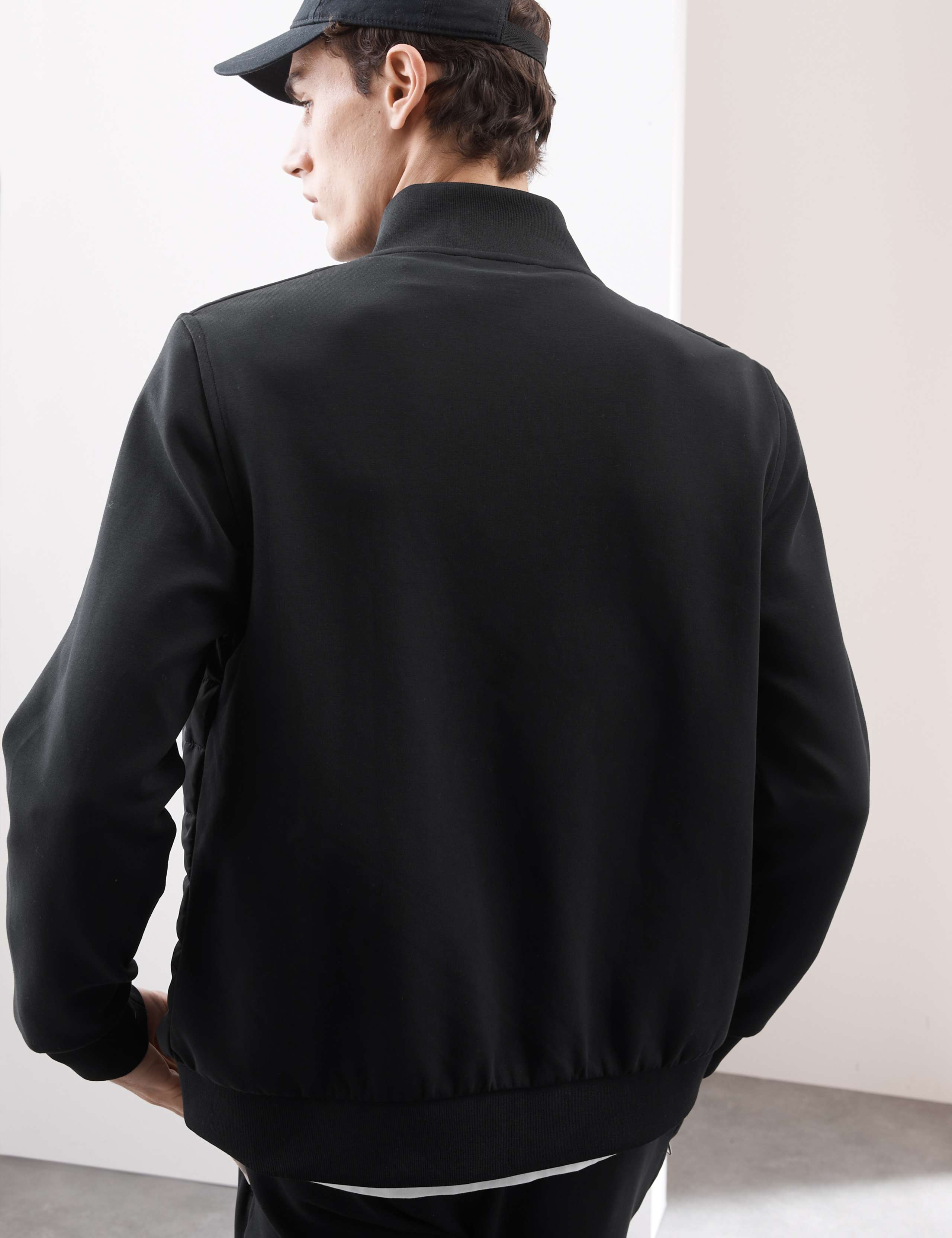 Cotton Rich Zip Up Quilted Jacket 3 of 7