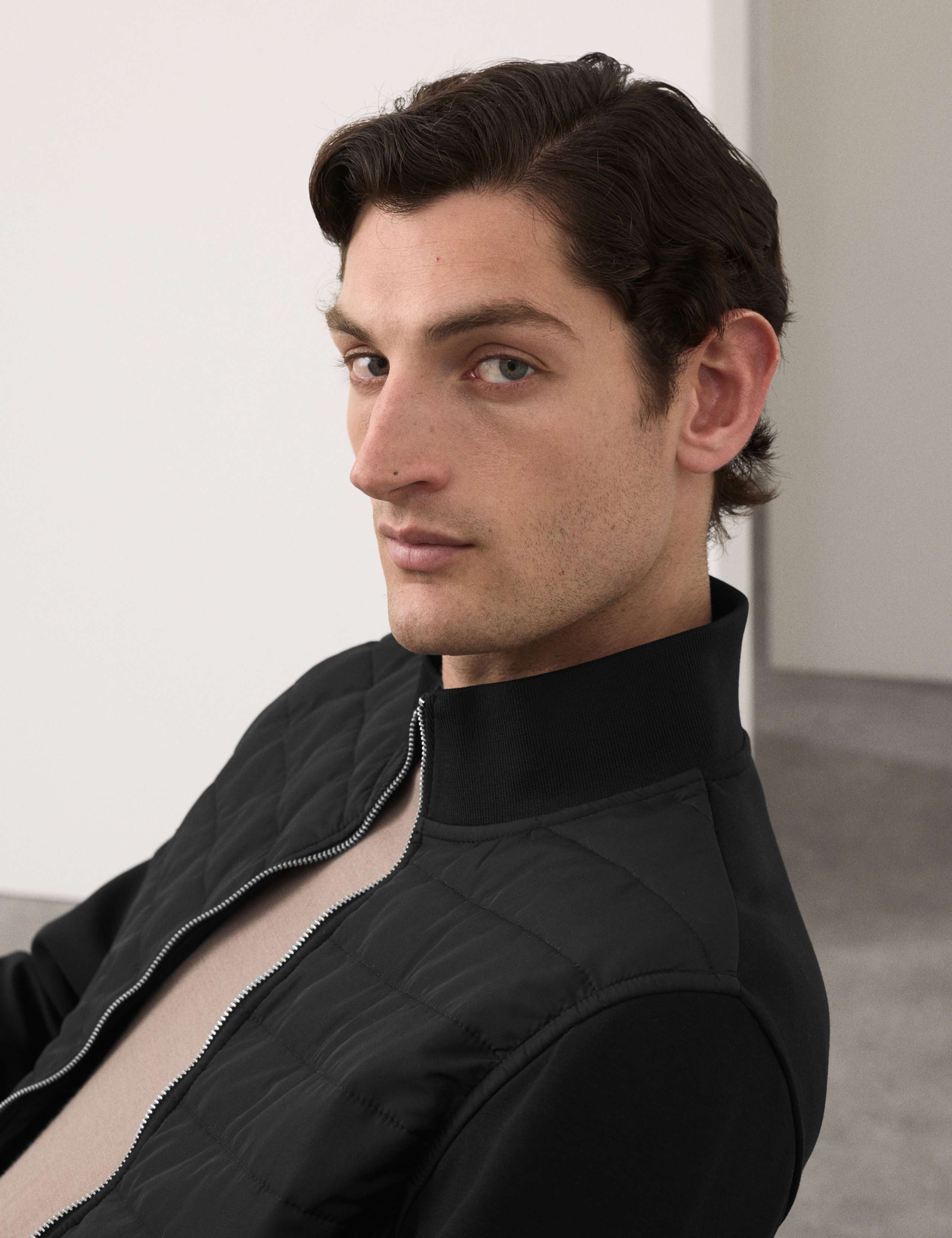 Cotton Rich Zip Up Quilted Jacket 9 of 9